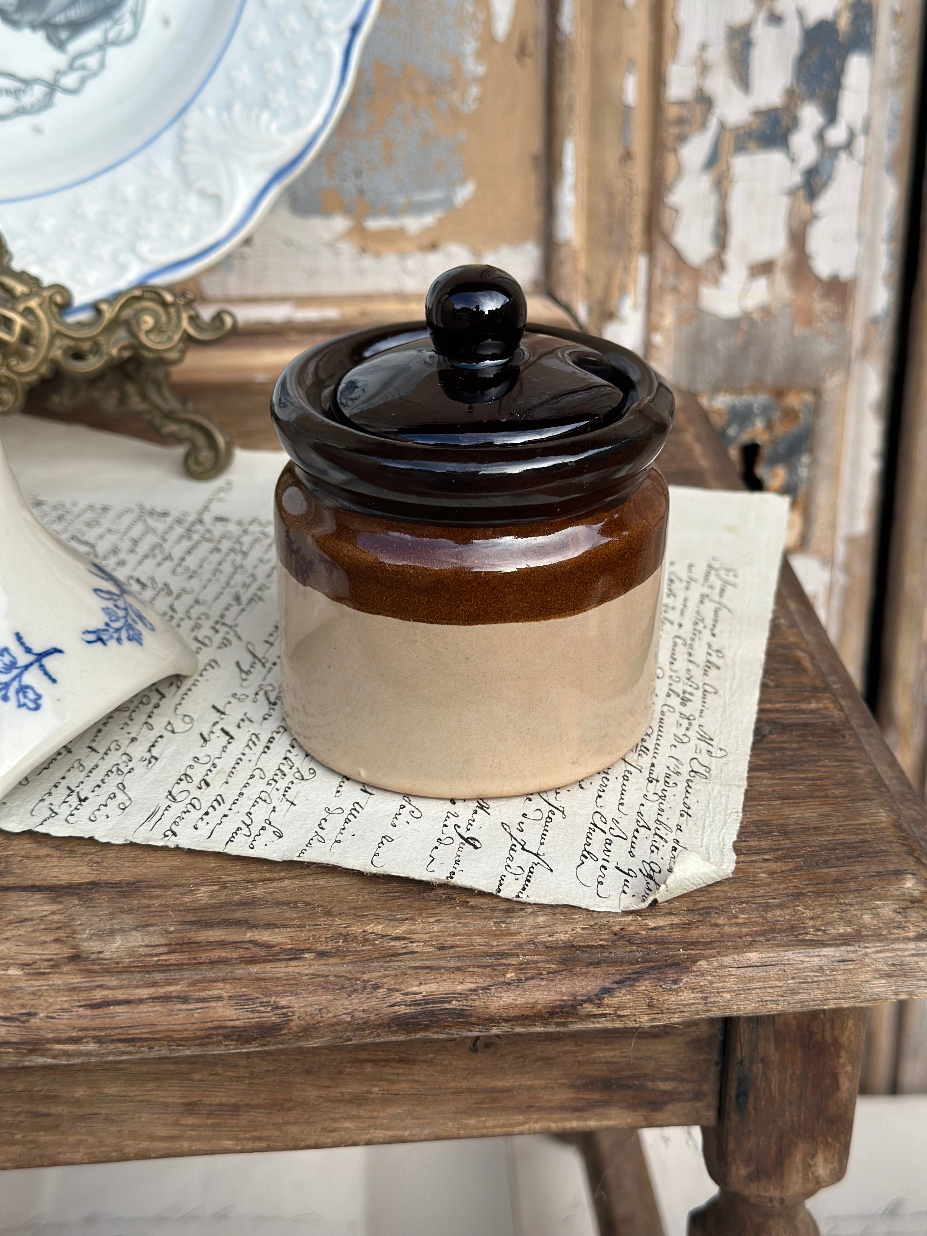 Petit pot à moutarde