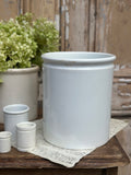 II. Très grand pot Jules Vieillard Bordeaux XIXème - H15cm