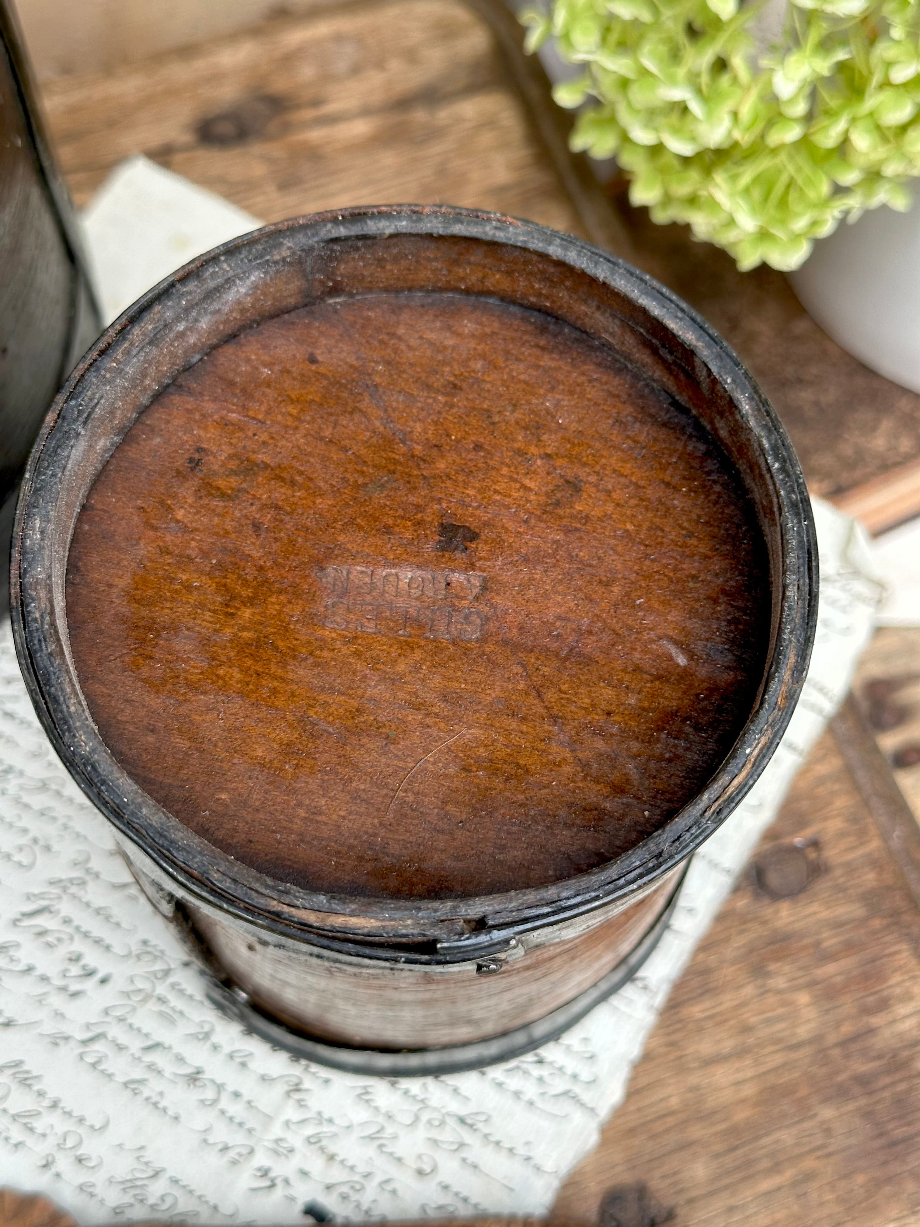 Mesure à grains en bois - 10cm