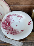 Jules Vieillard Bordeaux Birds Pattern Compote Dish