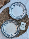 C. Duo d'assiettes à dessert Choisy le Roi modèle Lyonnais