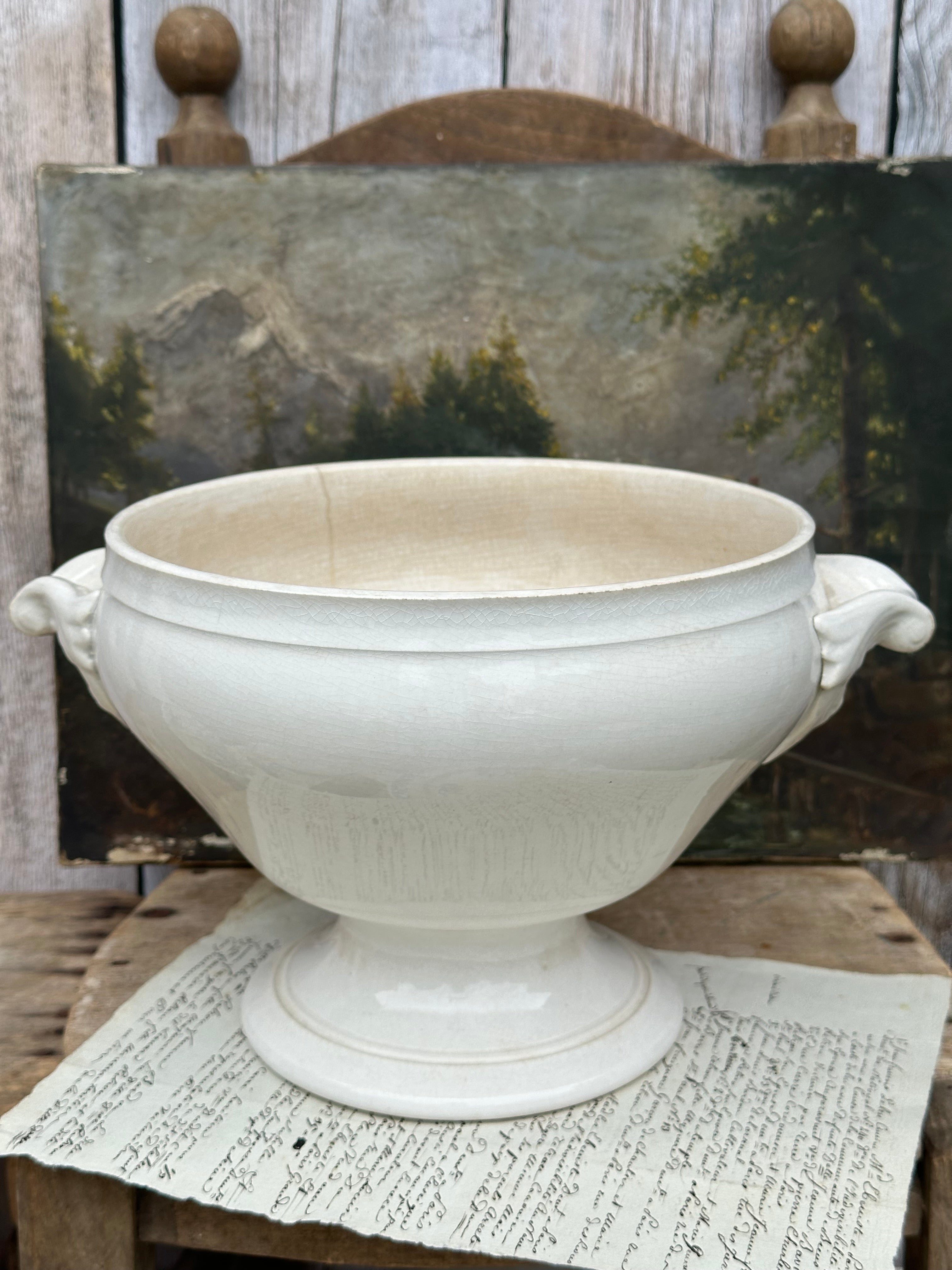 Ironstone tureen