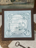 Grand dessous du plat Art Nouveau