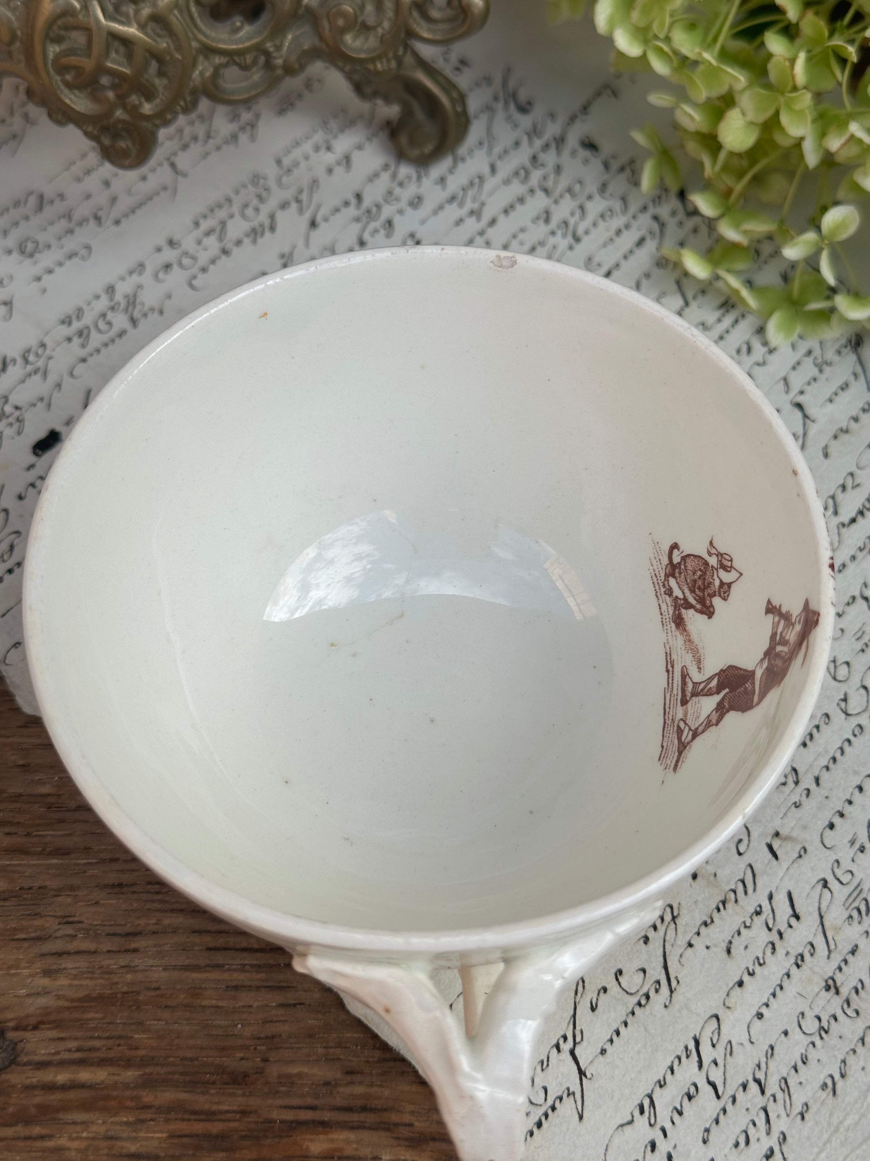 Tasse à thé Lunéville Grandville