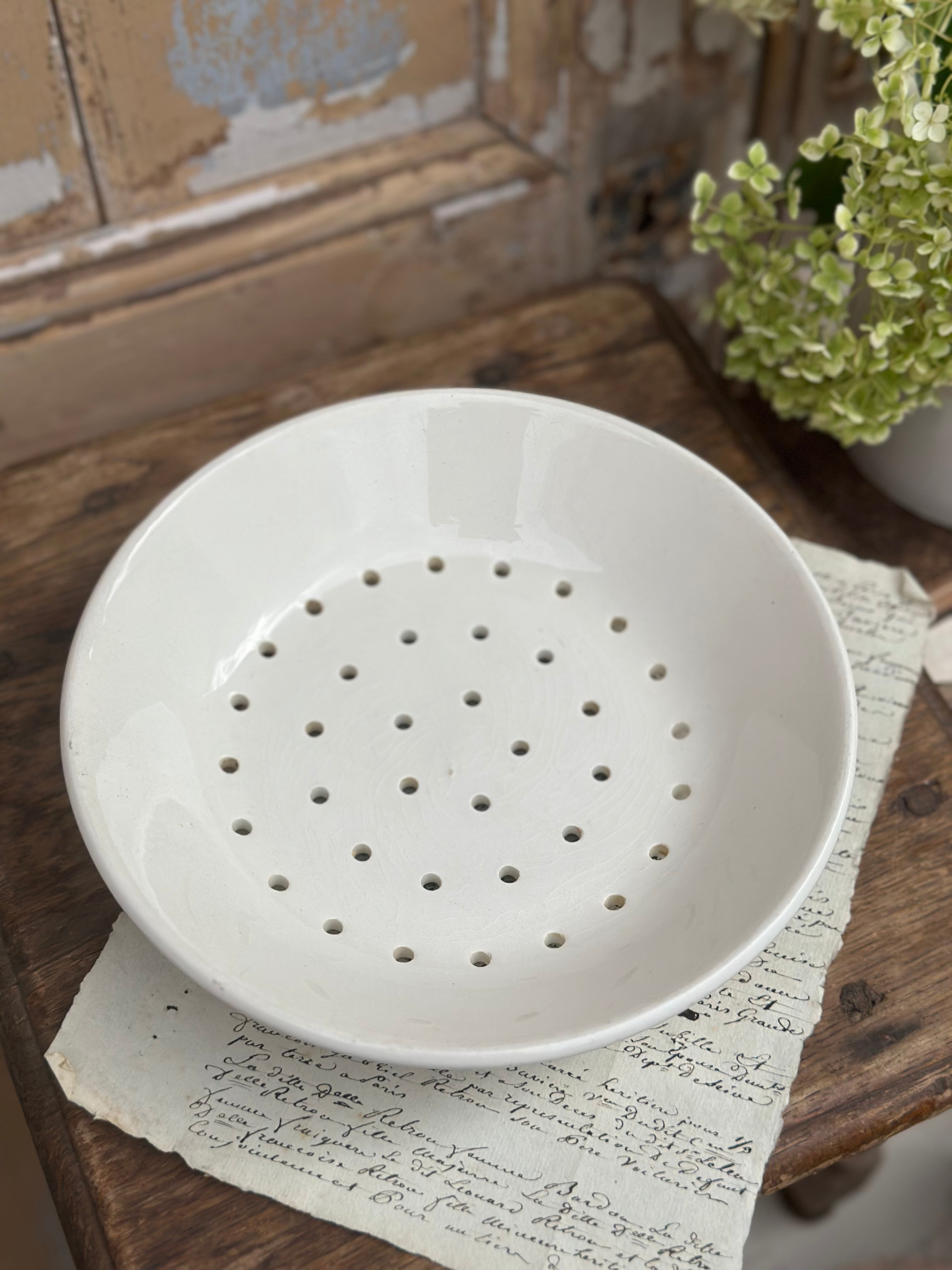 Ironstone drainer