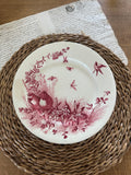 Jules Vieillard Bordeaux Birds Pedestal Dish