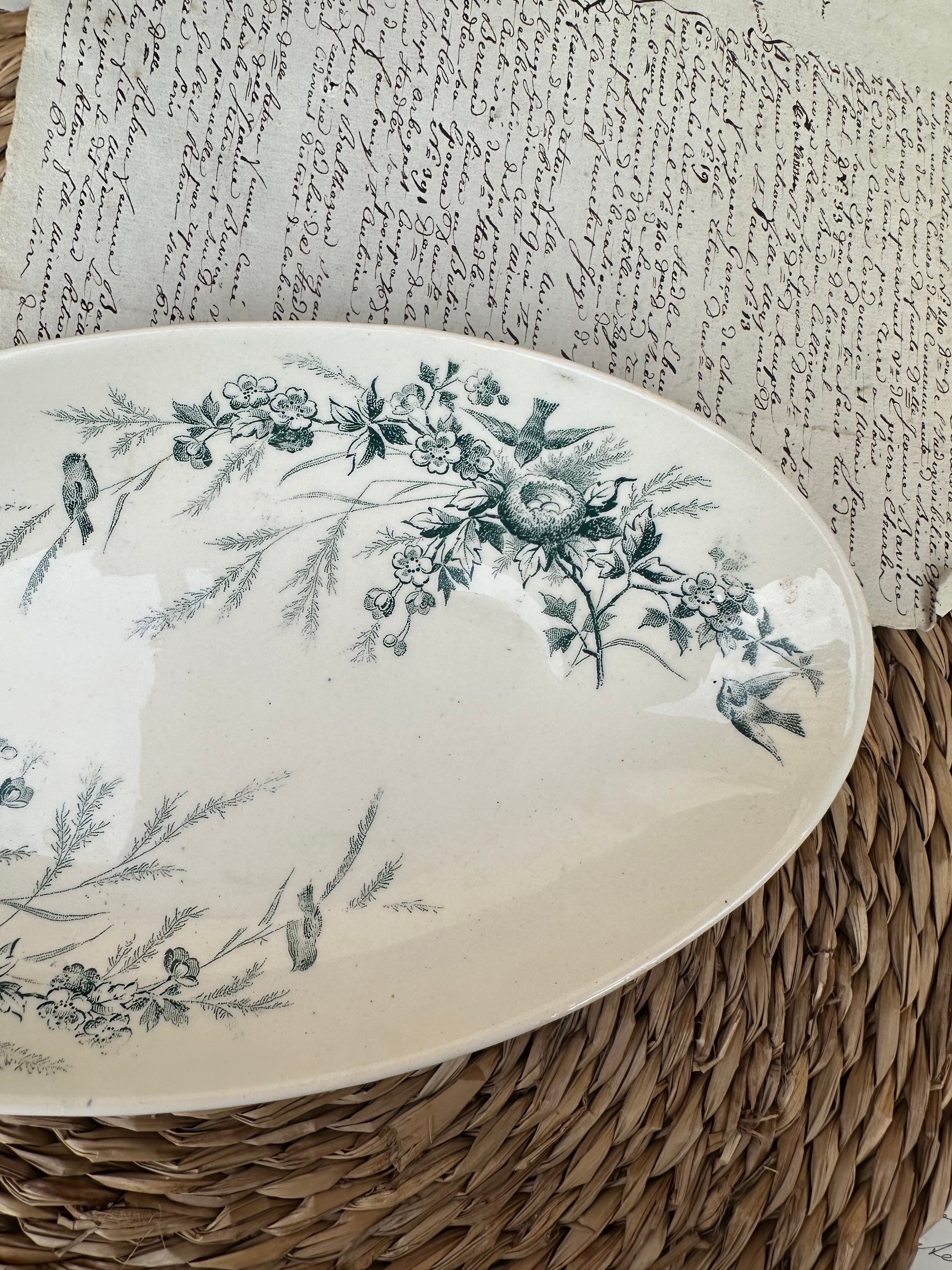 I. Ravier Creil and Montereau Linotte pattern