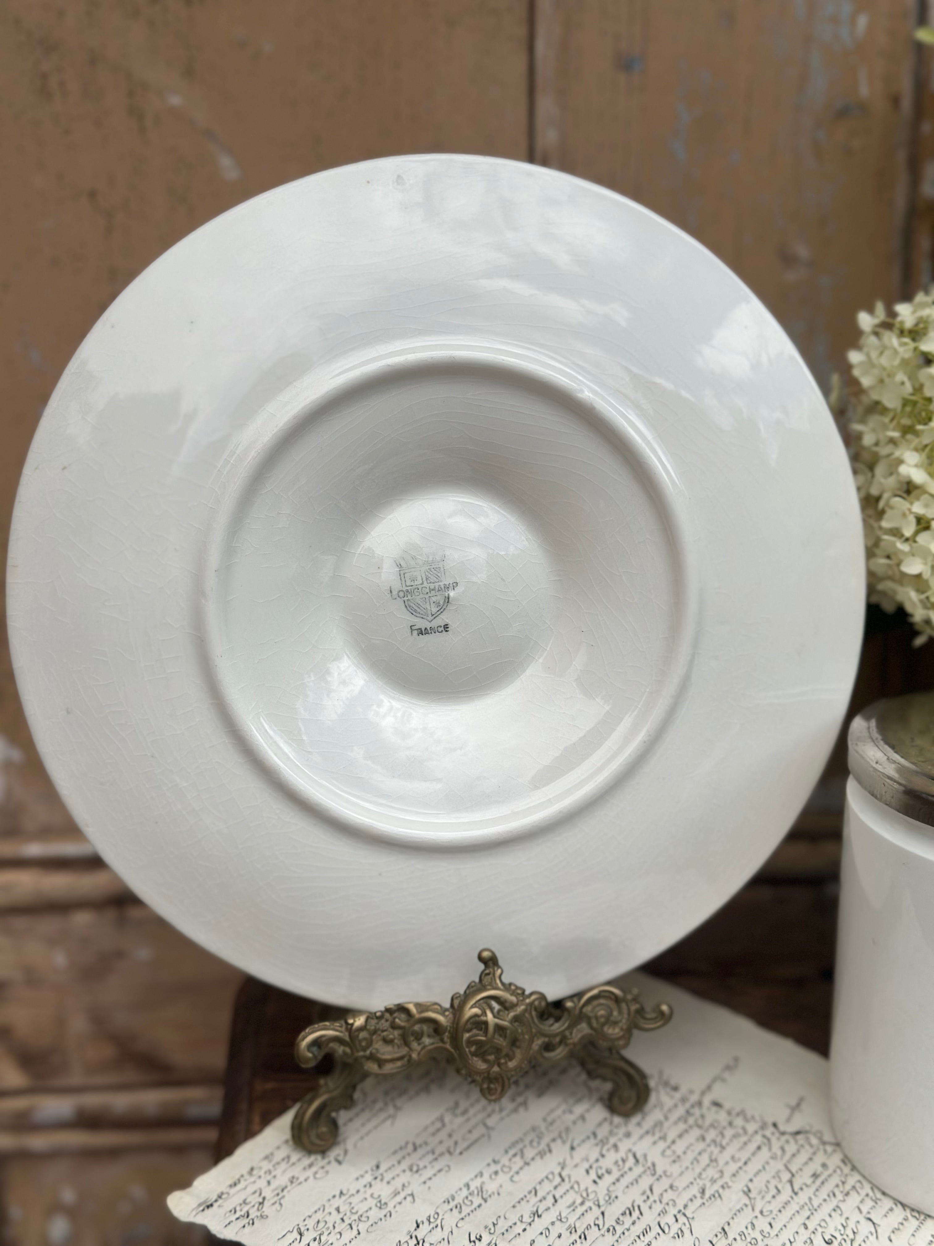 Longchamp oyster plate
