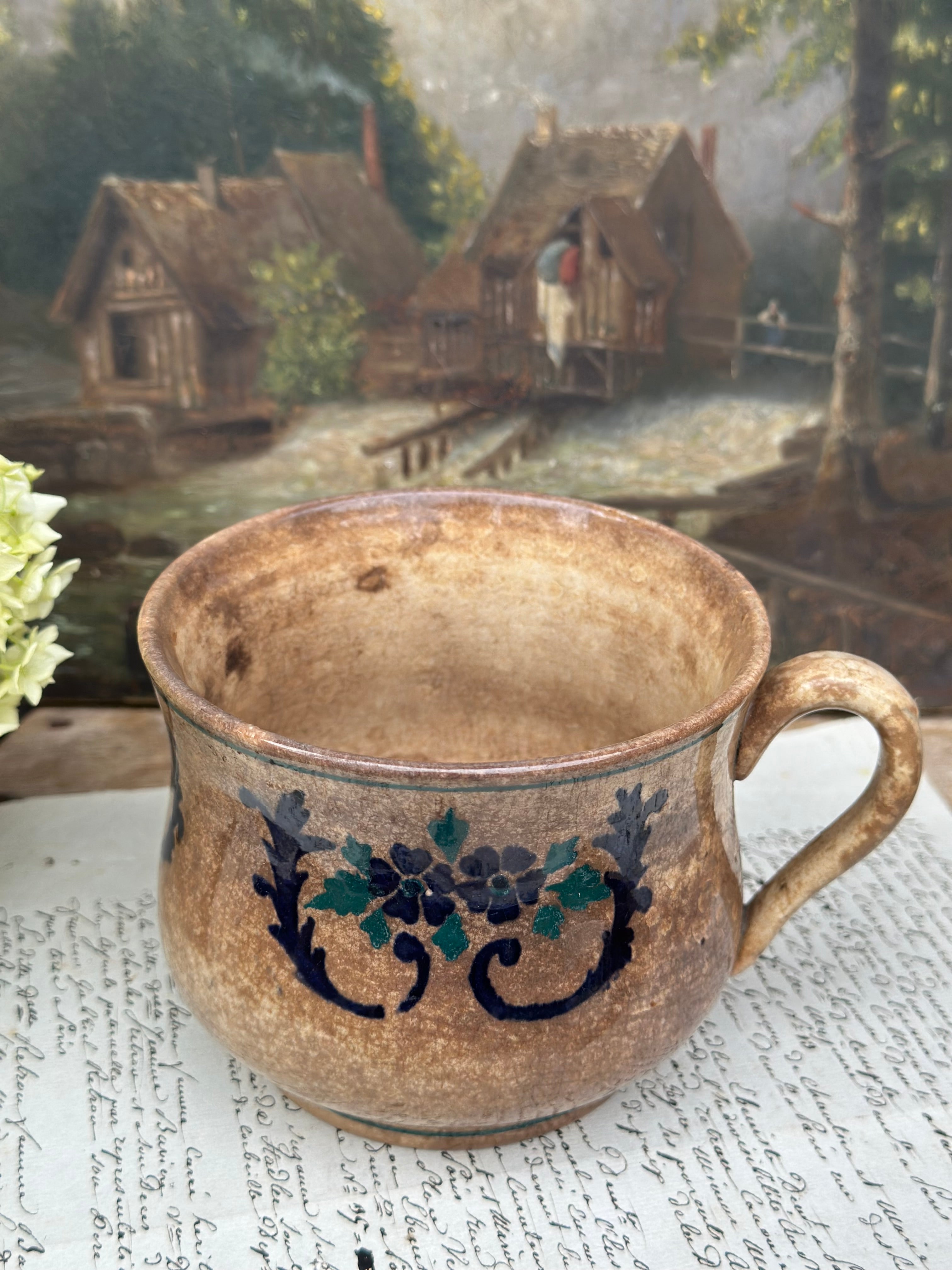 Large Choisy le Roi chocolate cup