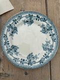 Suite de 5 assiettes plates Choisy le Roi modèle Paris