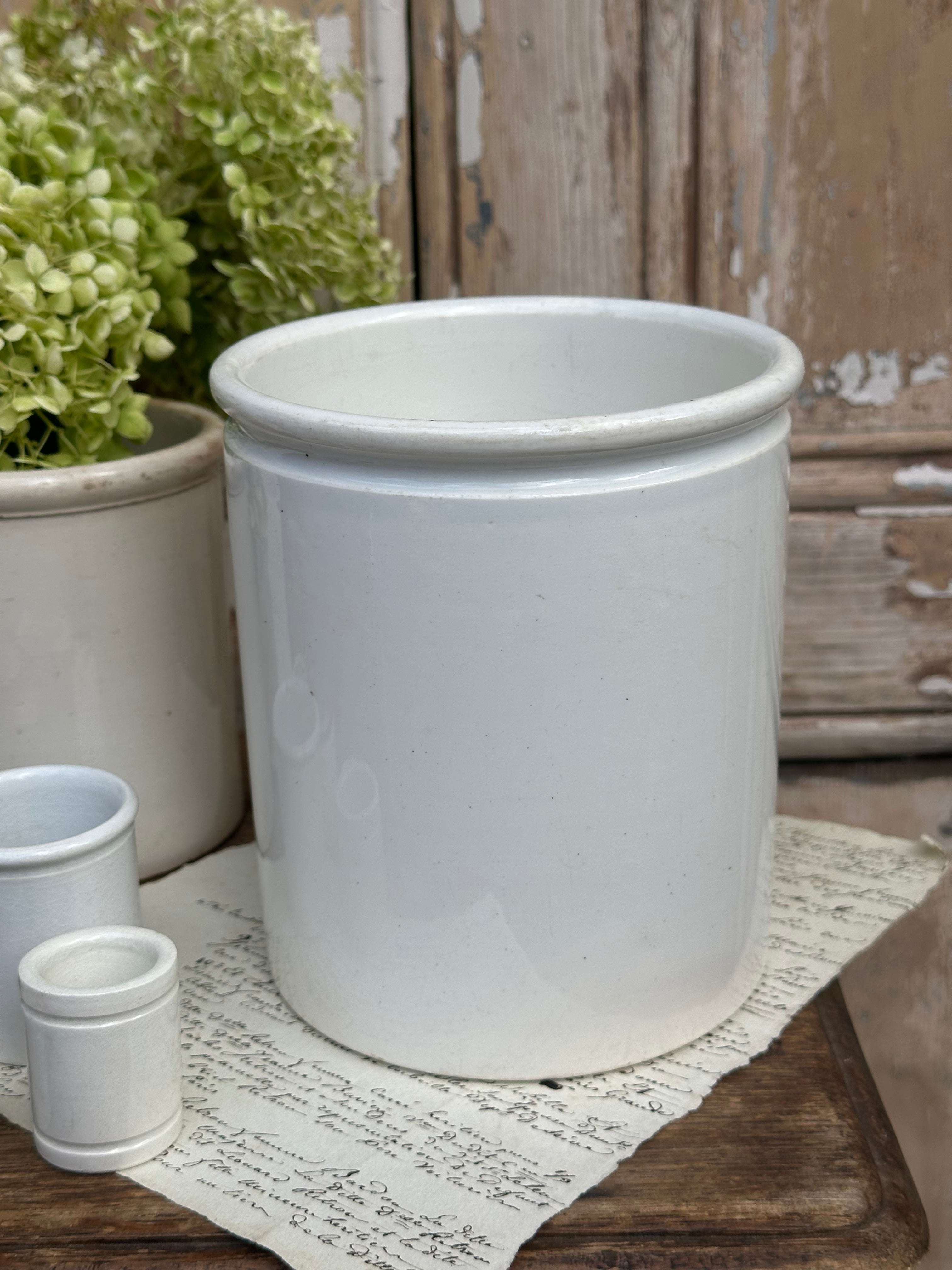 I. Très grand pot Jules Vieillard Bordeaux XIXème - H15cm