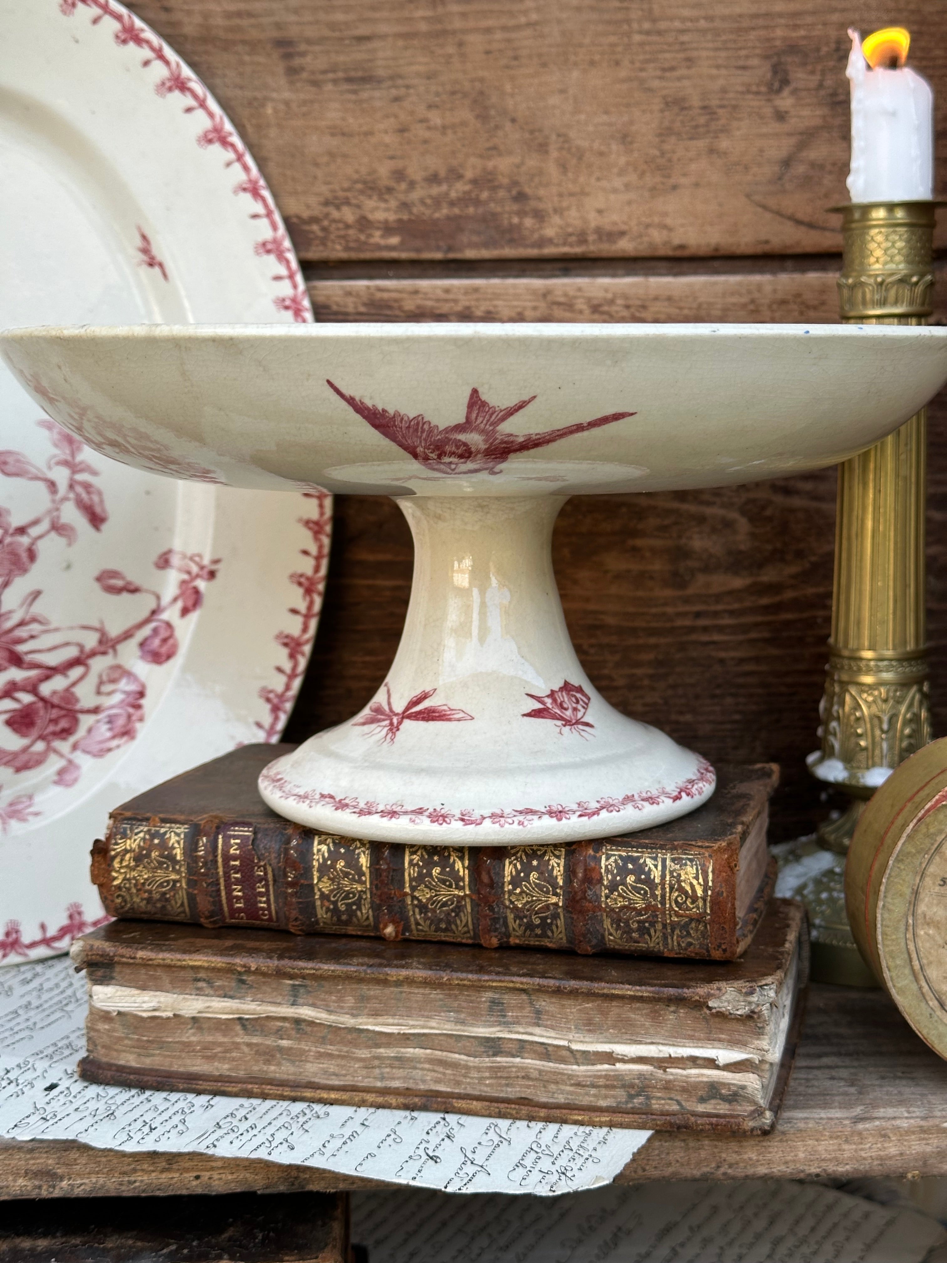 Large Choisy le Roi French Service Compote Bowl