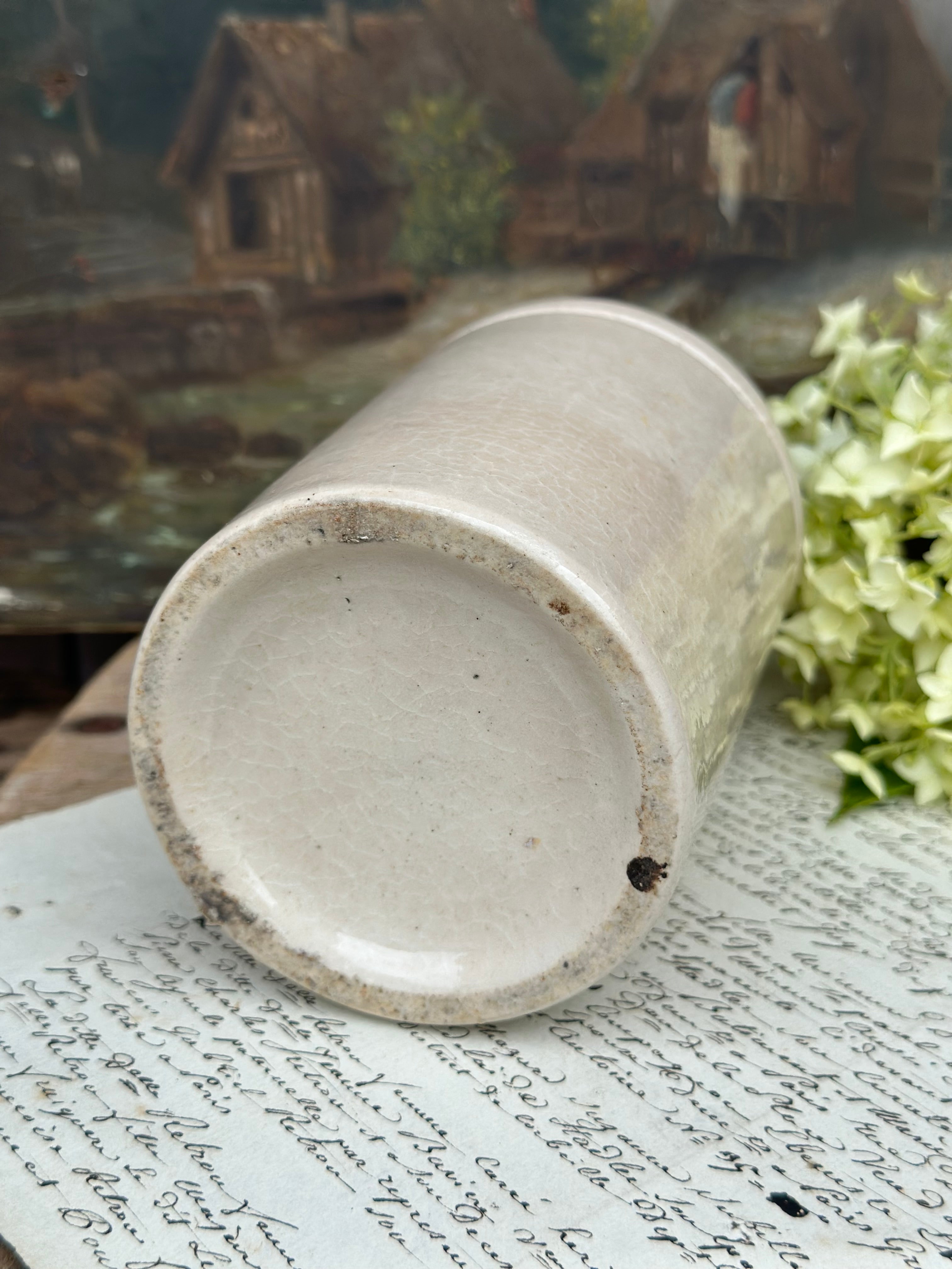 Aged fat jar