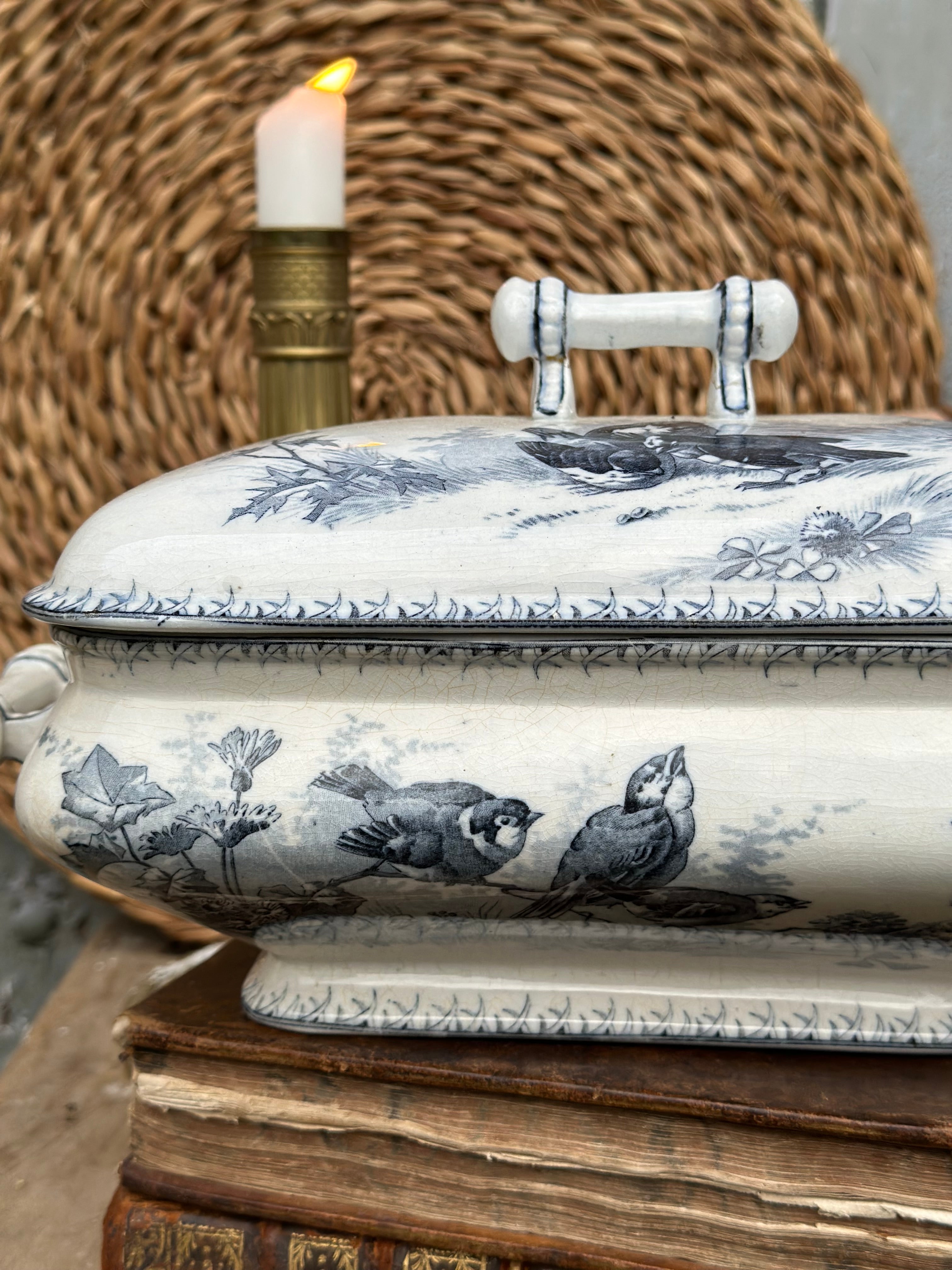 Légumier Sarreguemines modèle Printemps