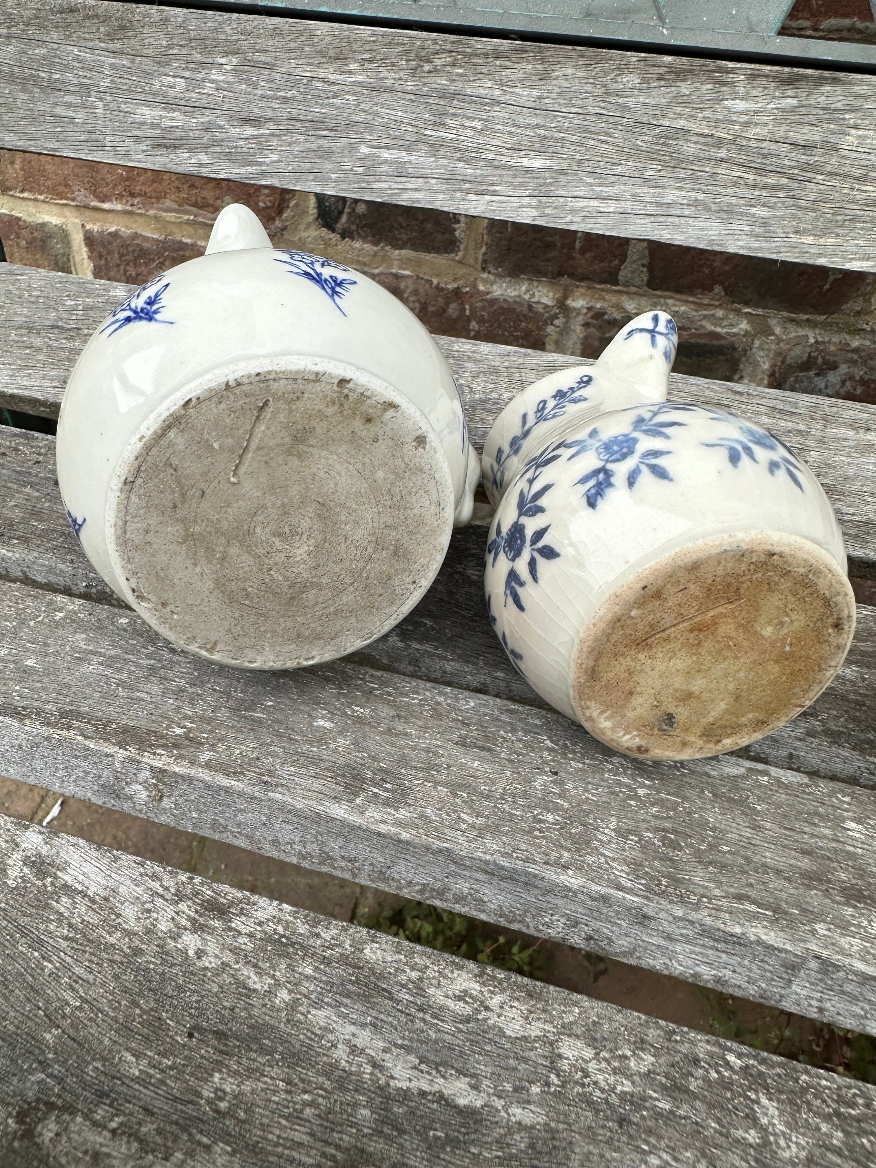 Three small St Uze pitchers