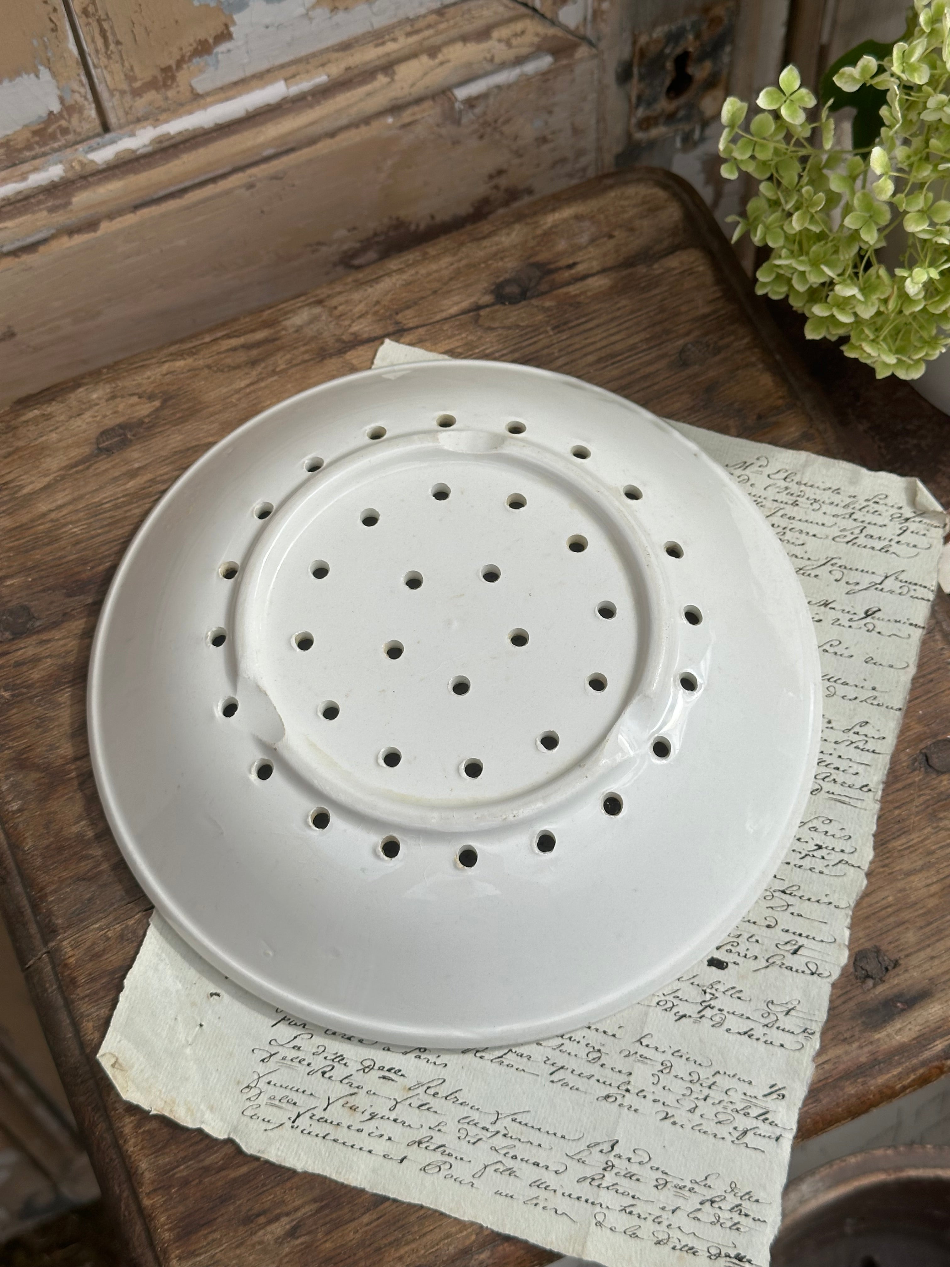 Ironstone drainer