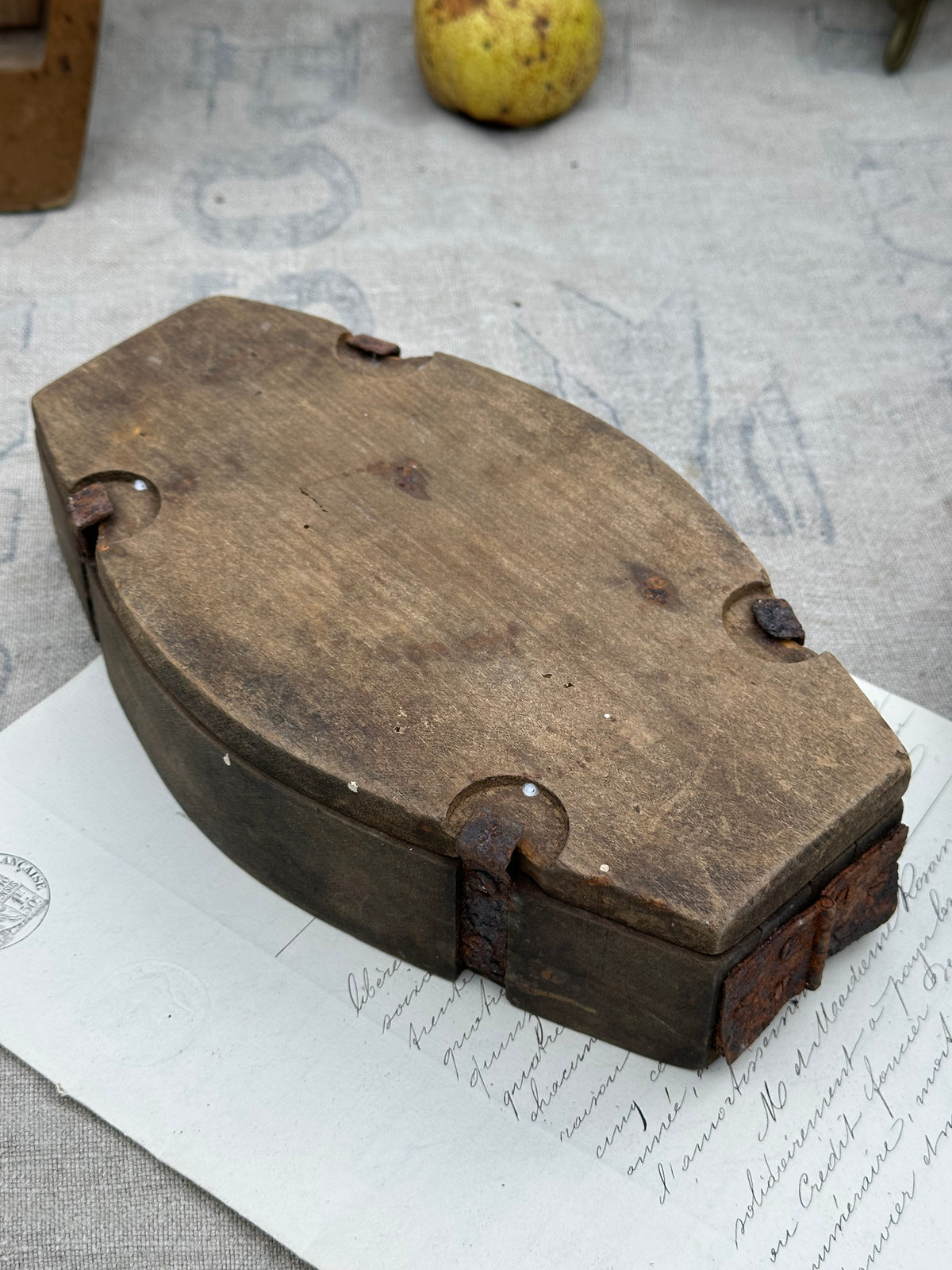 Antique butter mold