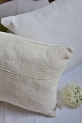 Housse de coussin en chanvre lourd ancien XIXème, La Longère.