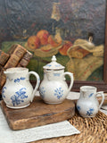 Set of 3 small St. Uze handled pots