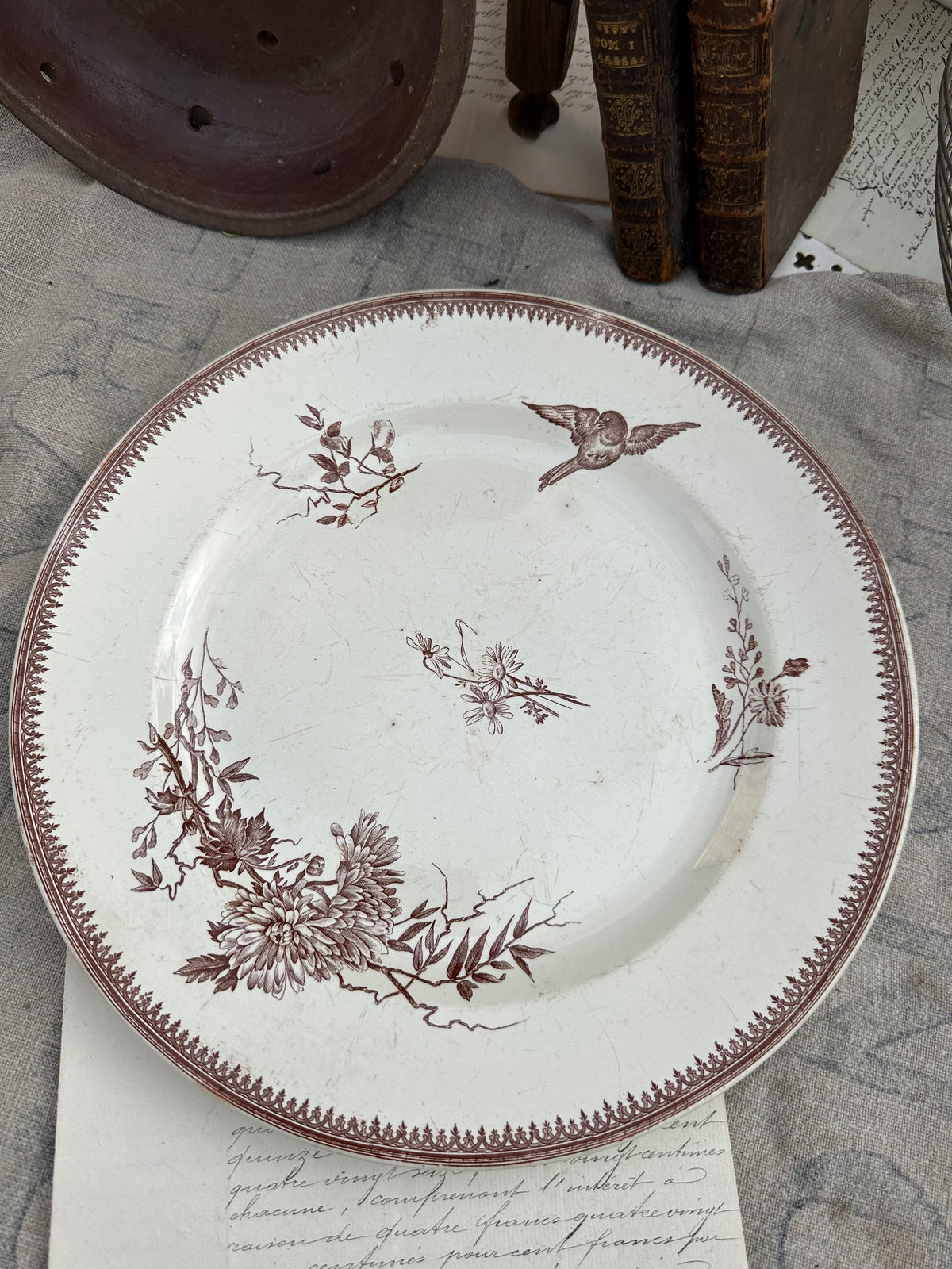 Pexonne round platter