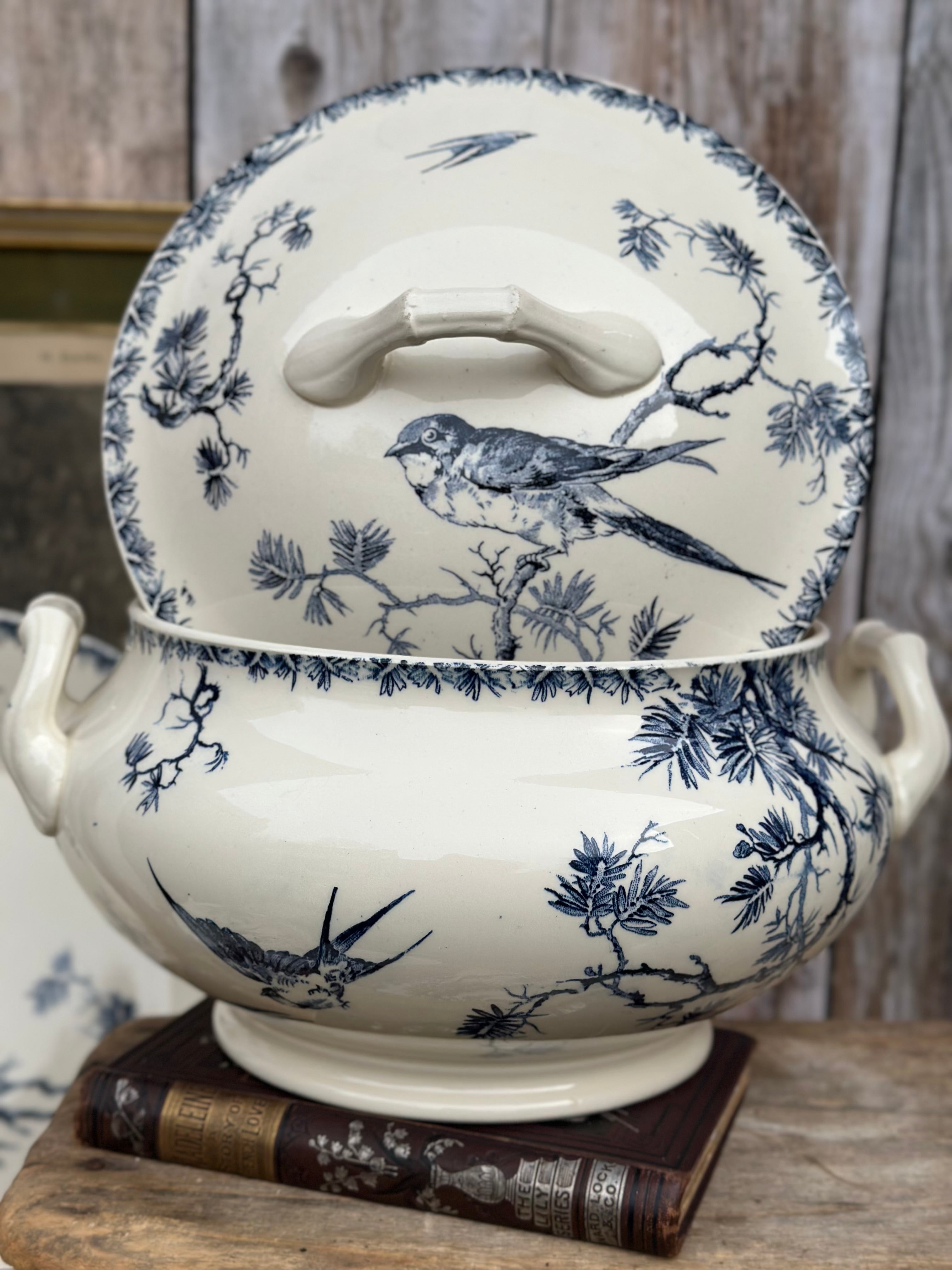 Grande soupière Gien modèle Provençal