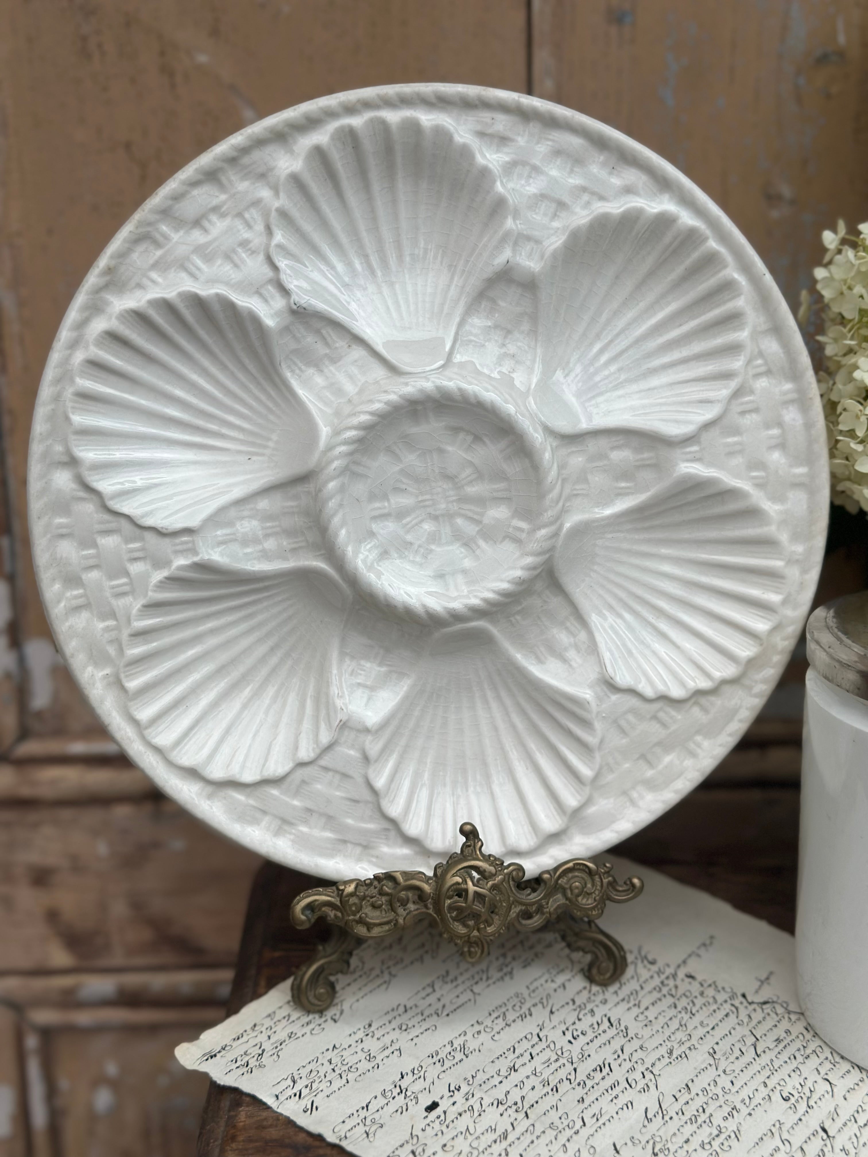 Longchamp oyster plate