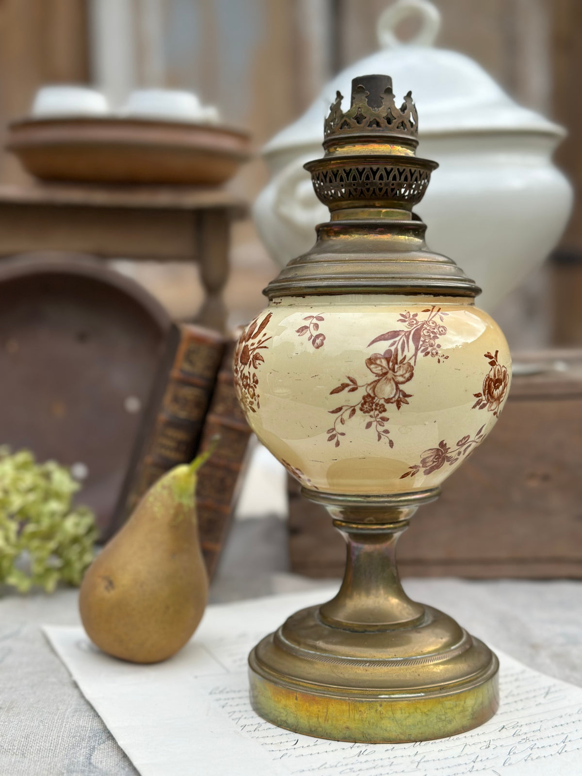 Ancien lampe à pétrole