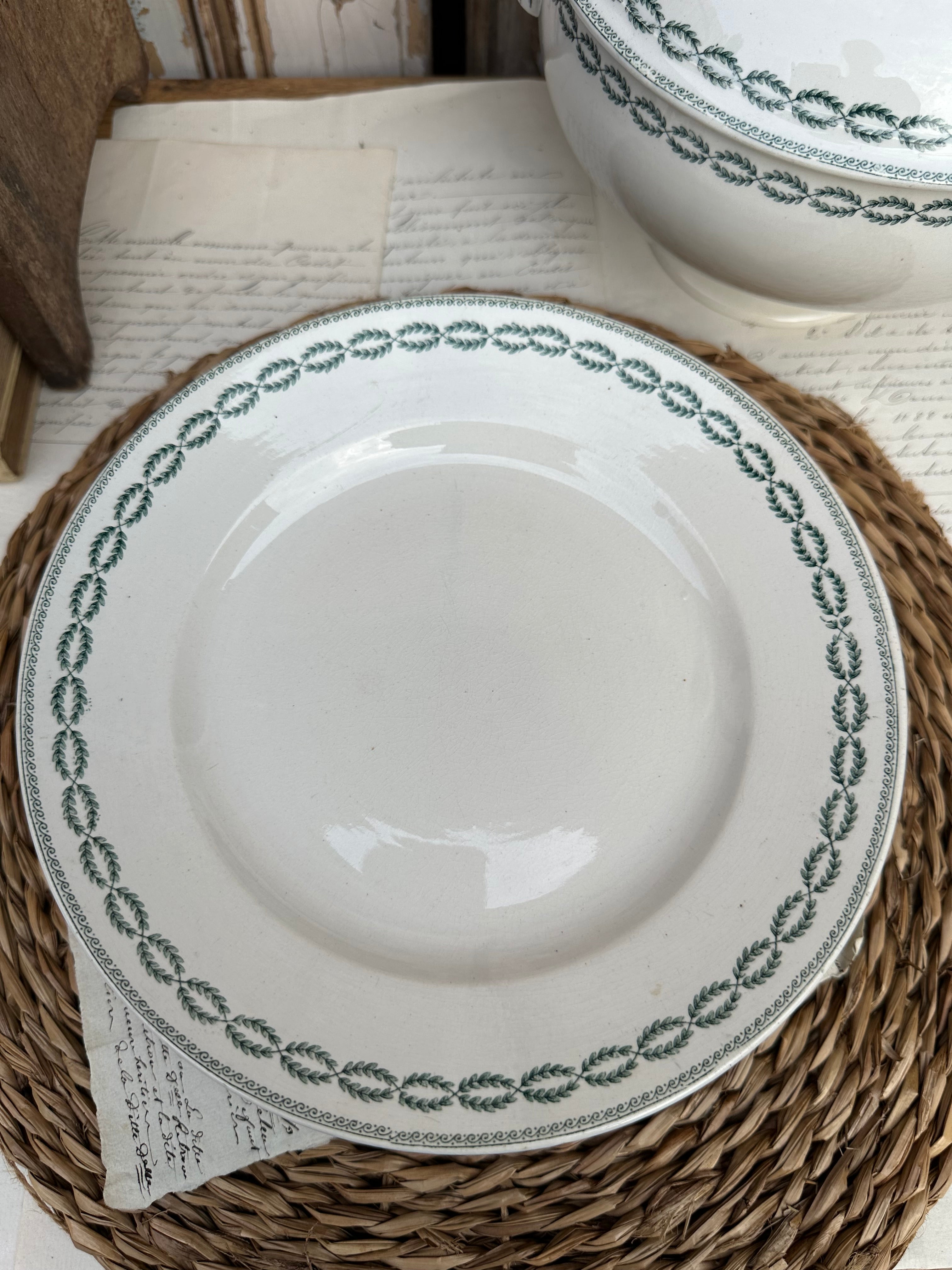 Sarreguemines pie dish Nobilis model