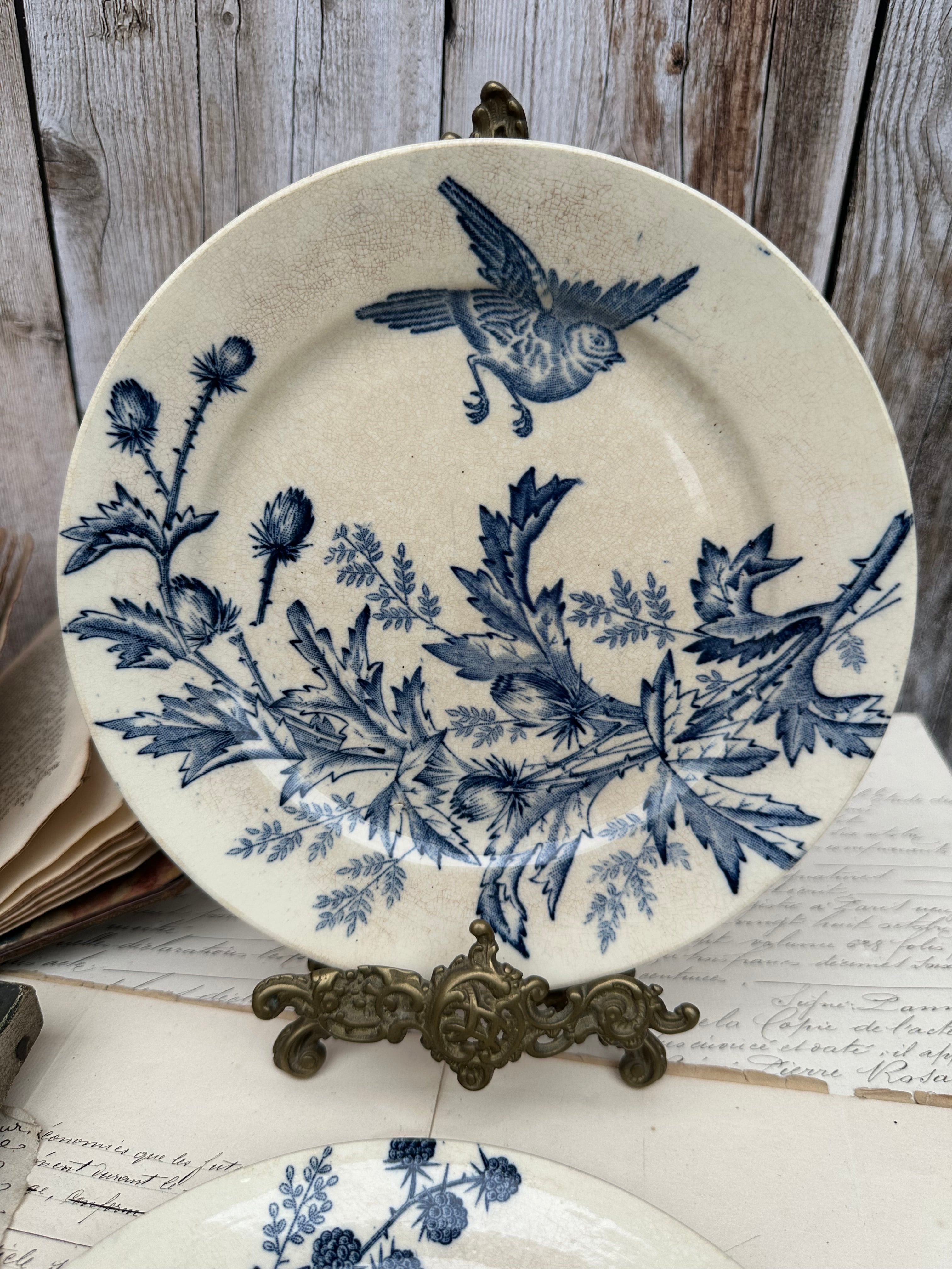 II. Two BFK Flora pattern plates