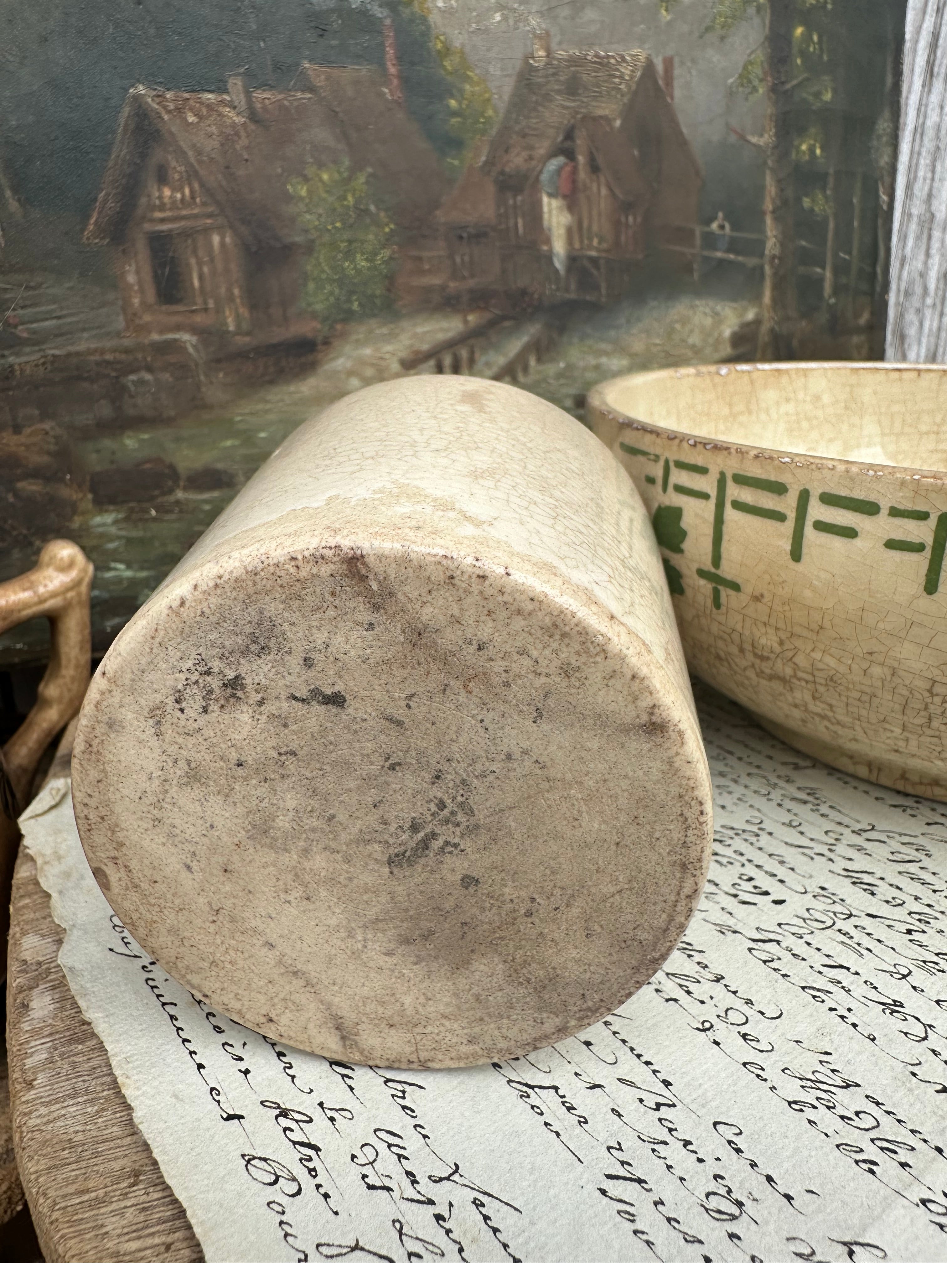 Small weathered pot