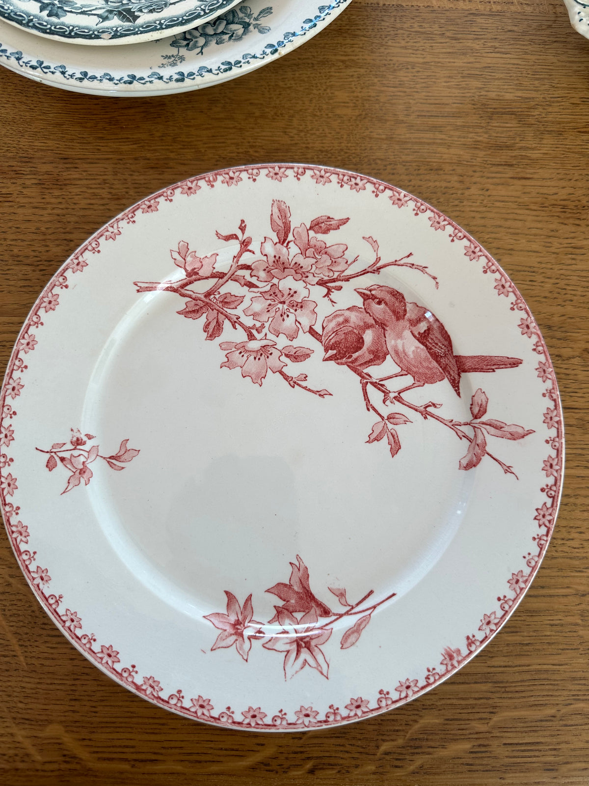 Assiette Sarreguemines favori