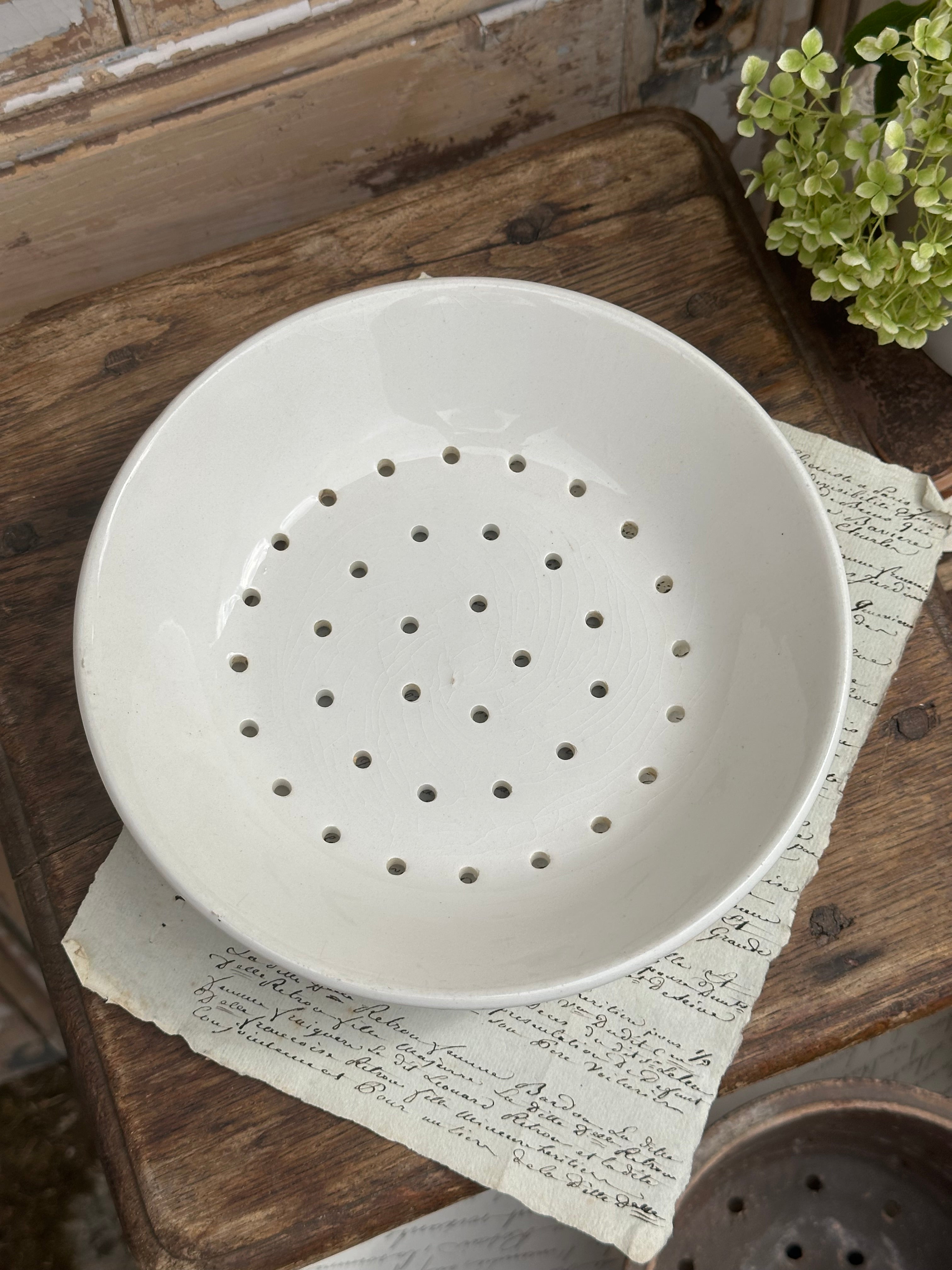 Ironstone drainer