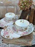 I. Sublime grande tasse à thé polychrome