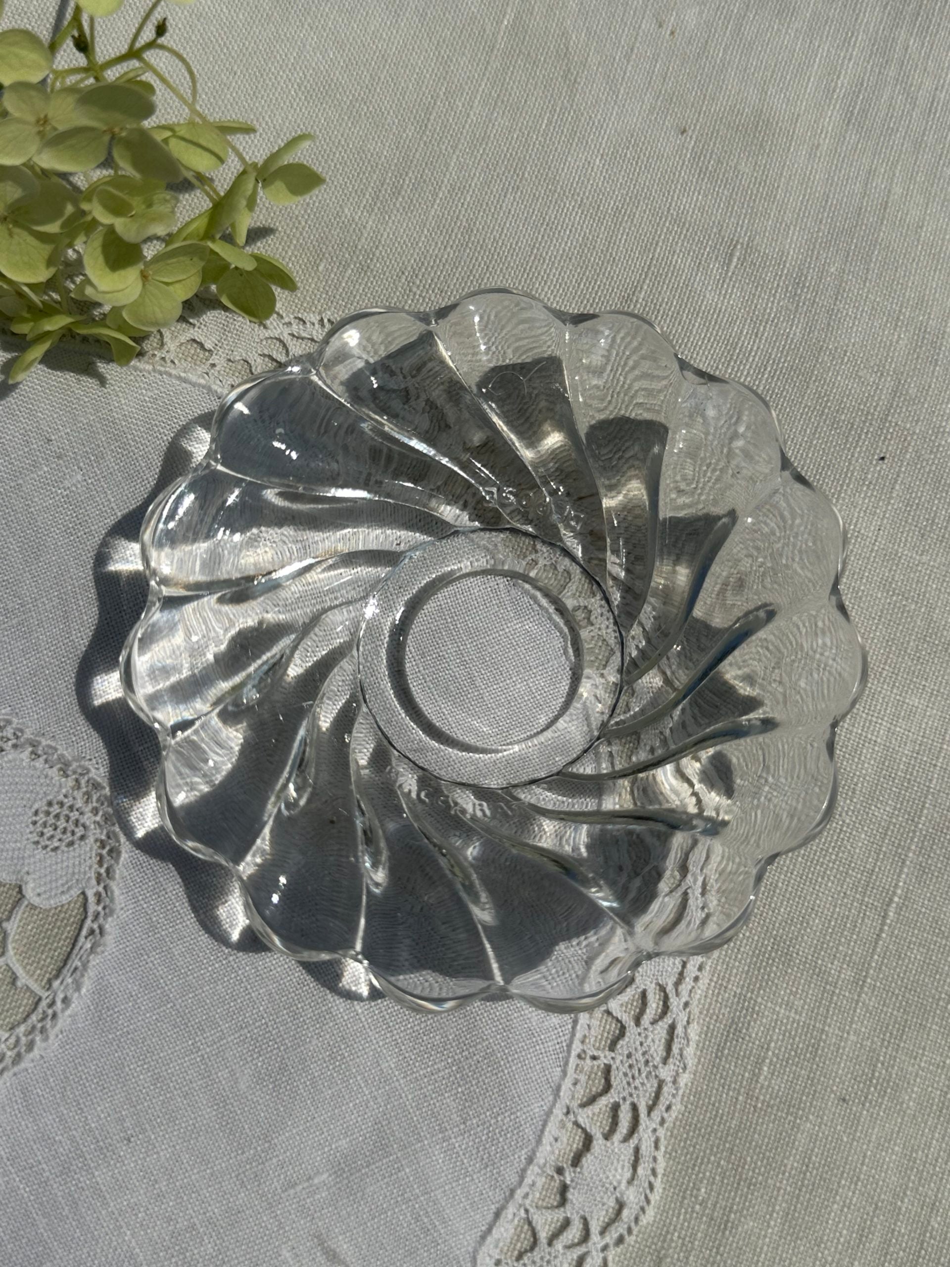 Bobèche en cristal de Baccarat