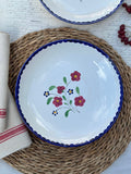 Round dish with a Salins Rosemonde dome