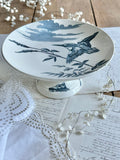 Exquisite Lunéville fruit bowl with birds, 19th century