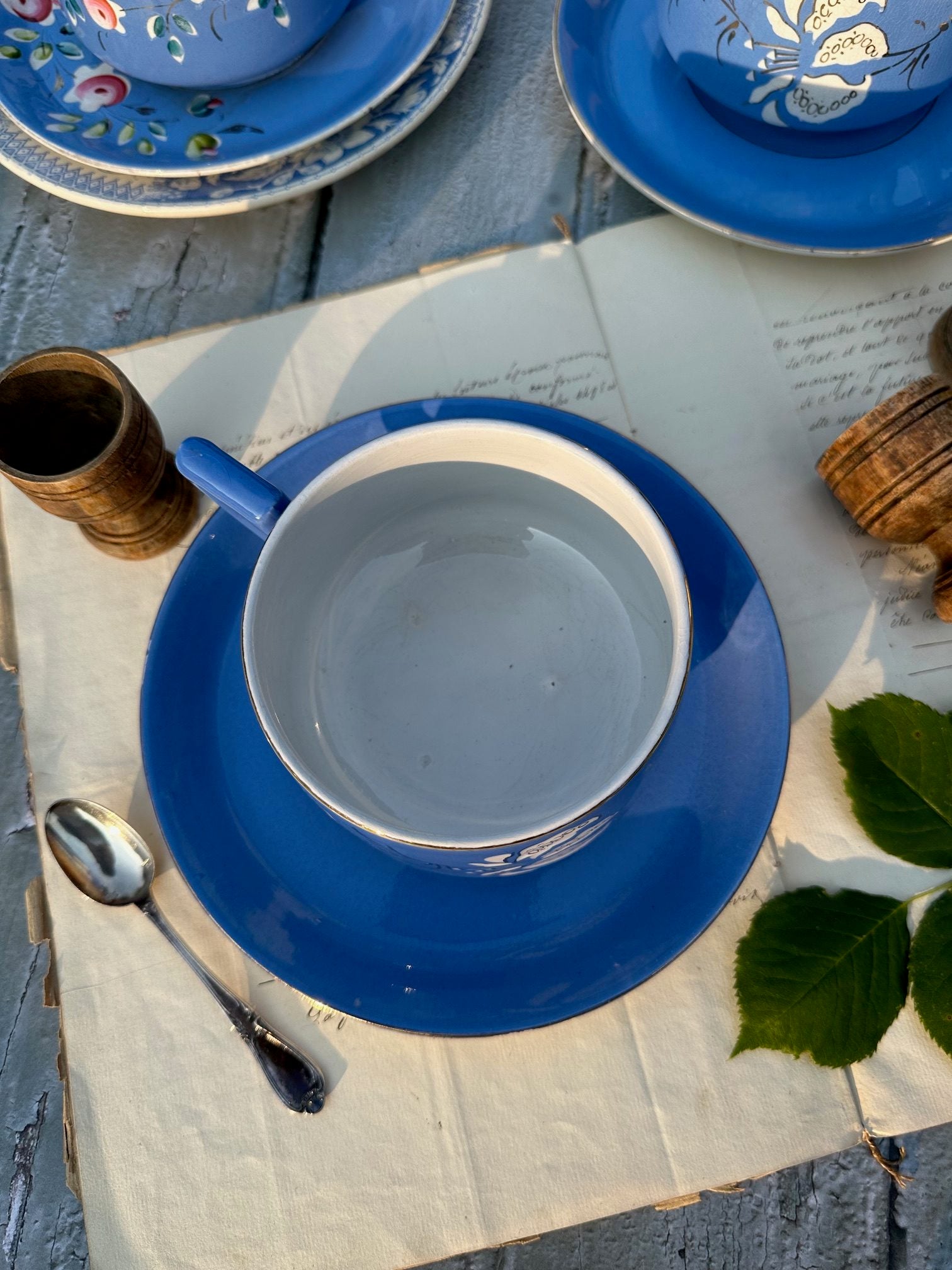 III. Grande tasse à chocolat Sarreguemines