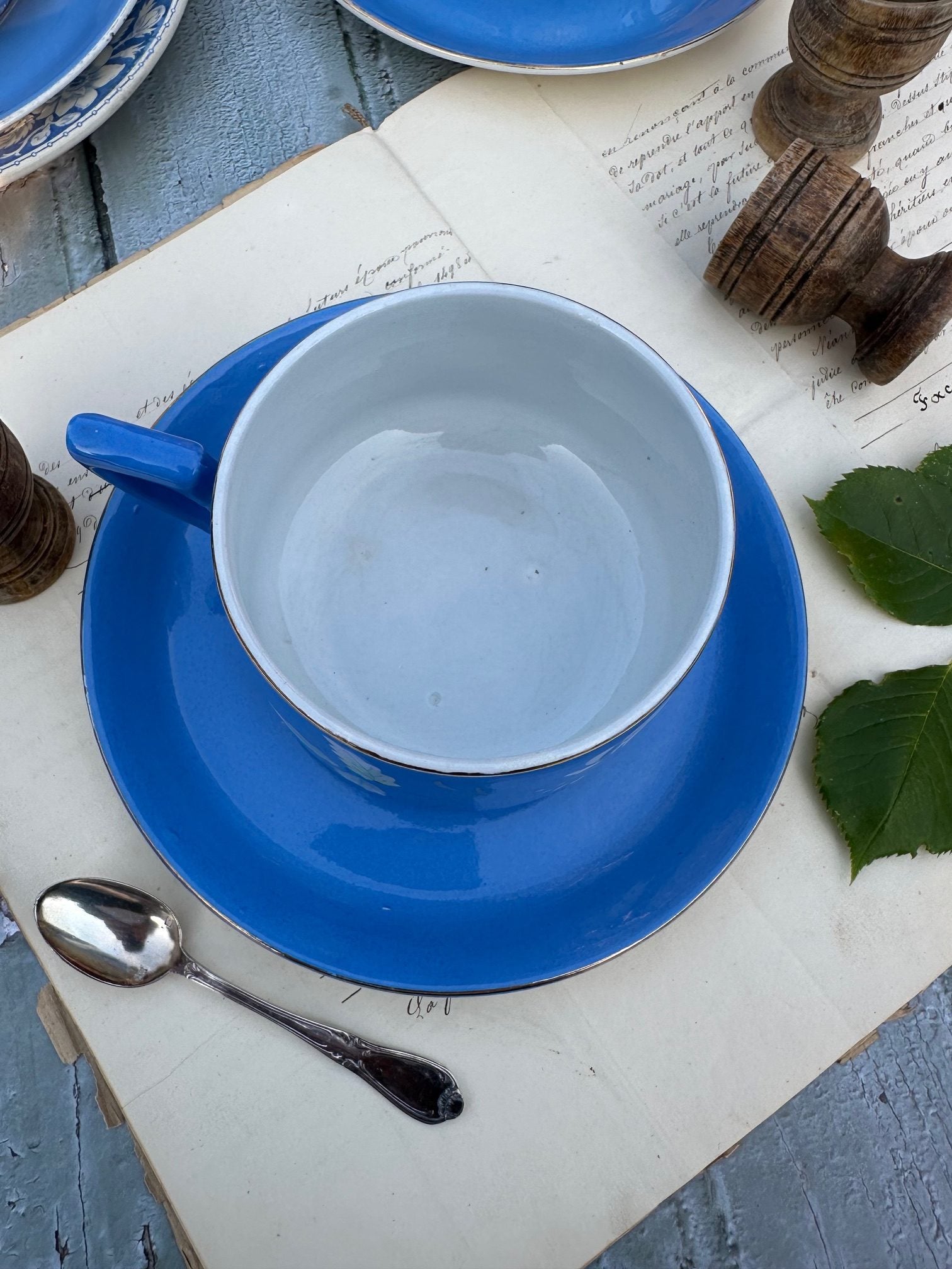 III. Grande tasse à chocolat Sarreguemines