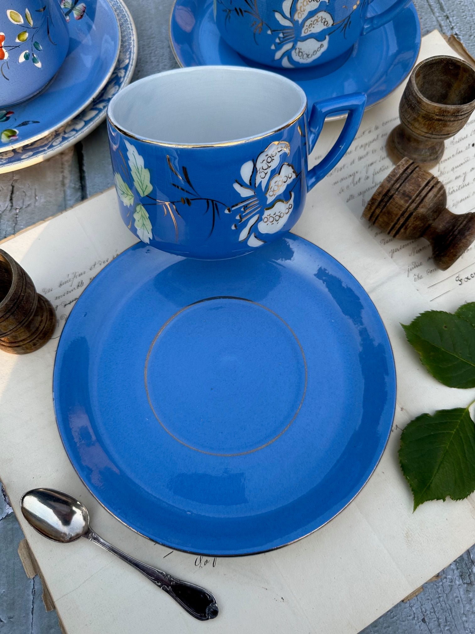 III. Grande tasse à chocolat Sarreguemines