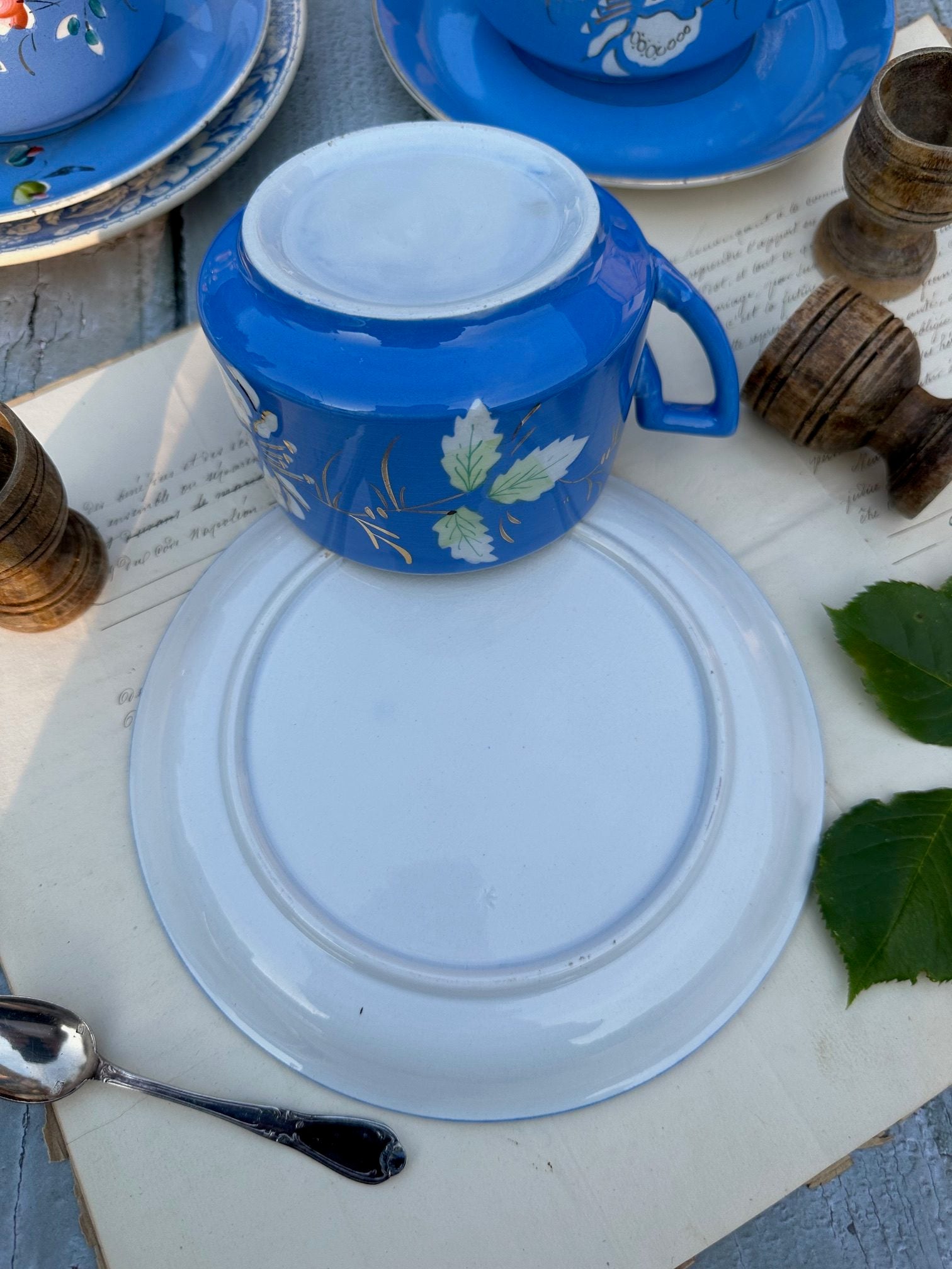 III. Grande tasse à chocolat Sarreguemines