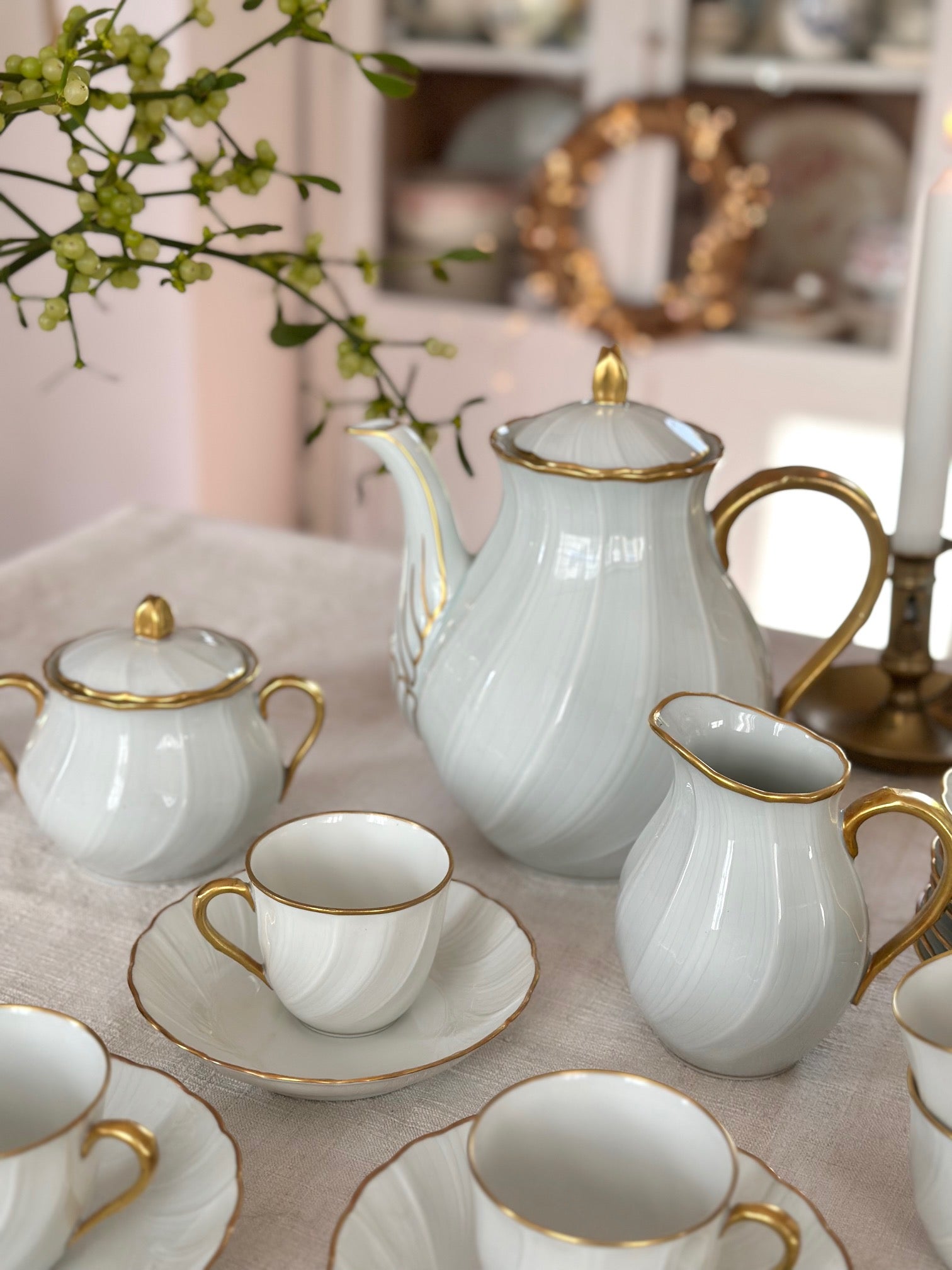 Service à café Bernardaud modèle Verlaine