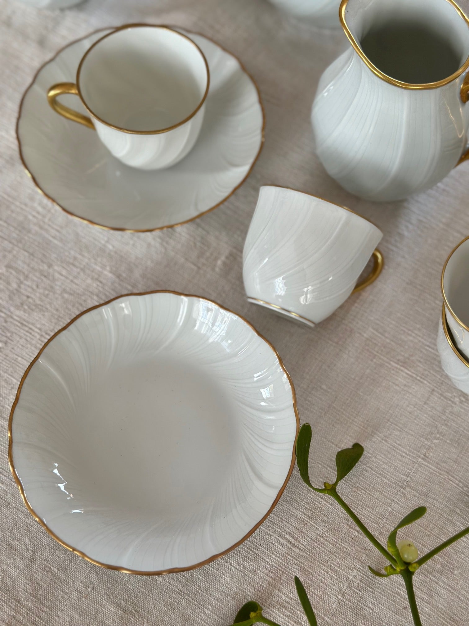 Service à café Bernardaud modèle Verlaine