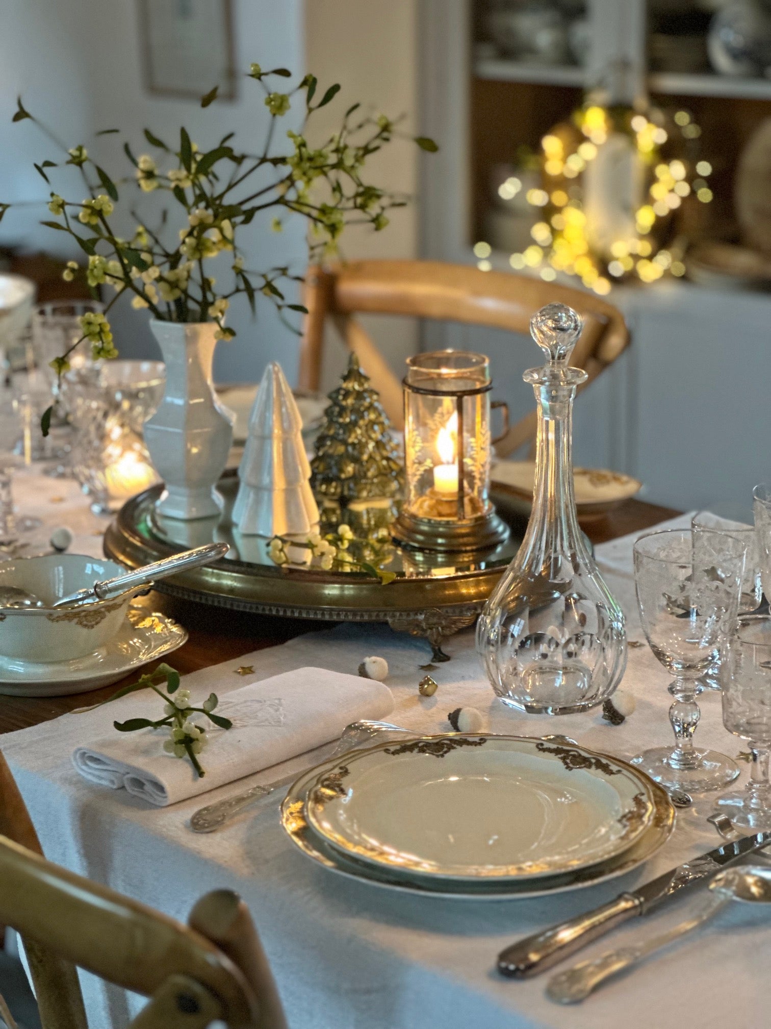 II. Sublime carafe à vin en cristal de prestige à pans