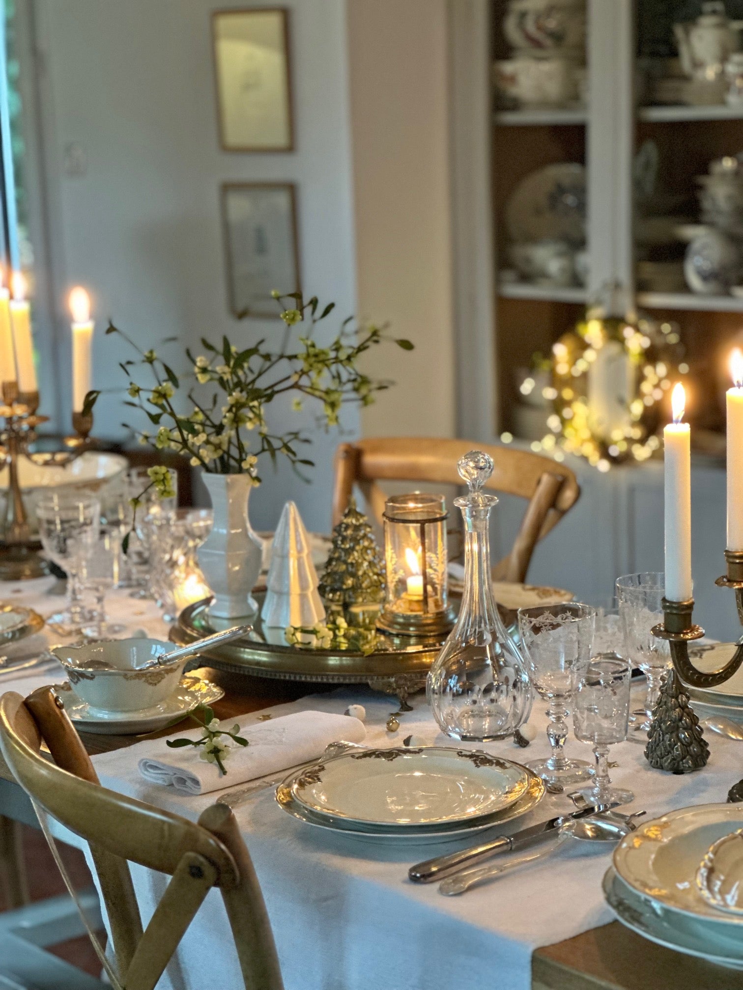 II. Sublime carafe à vin en cristal de prestige à pans