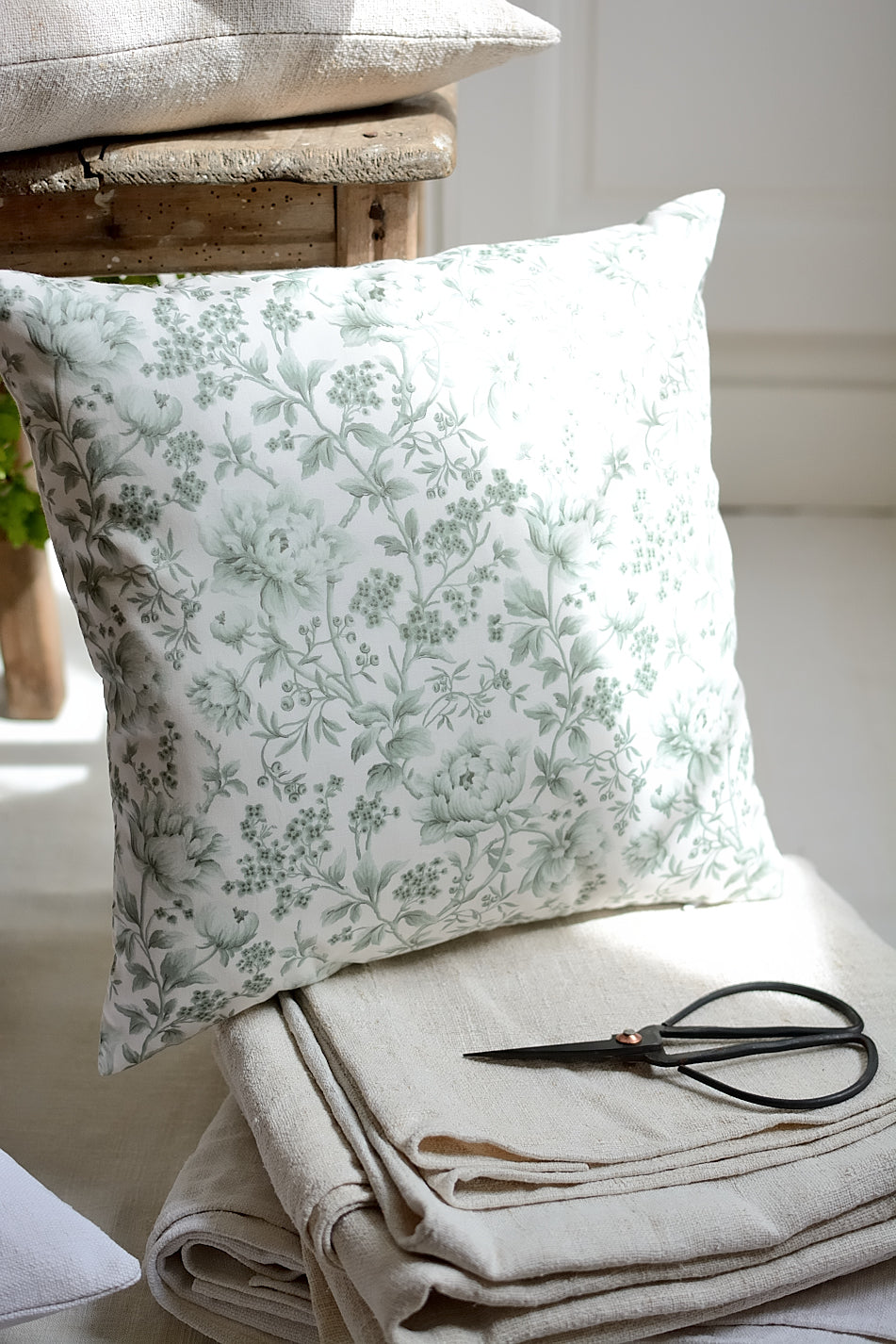 Liberty of London fabric cushion cover