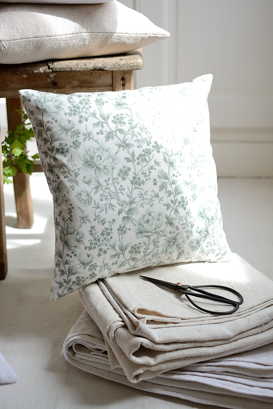 Liberty of London fabric cushion cover