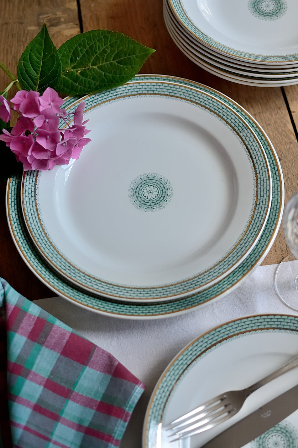 Ironstone platter, Maastricht Ceramics Company, Elvira model - 1930s