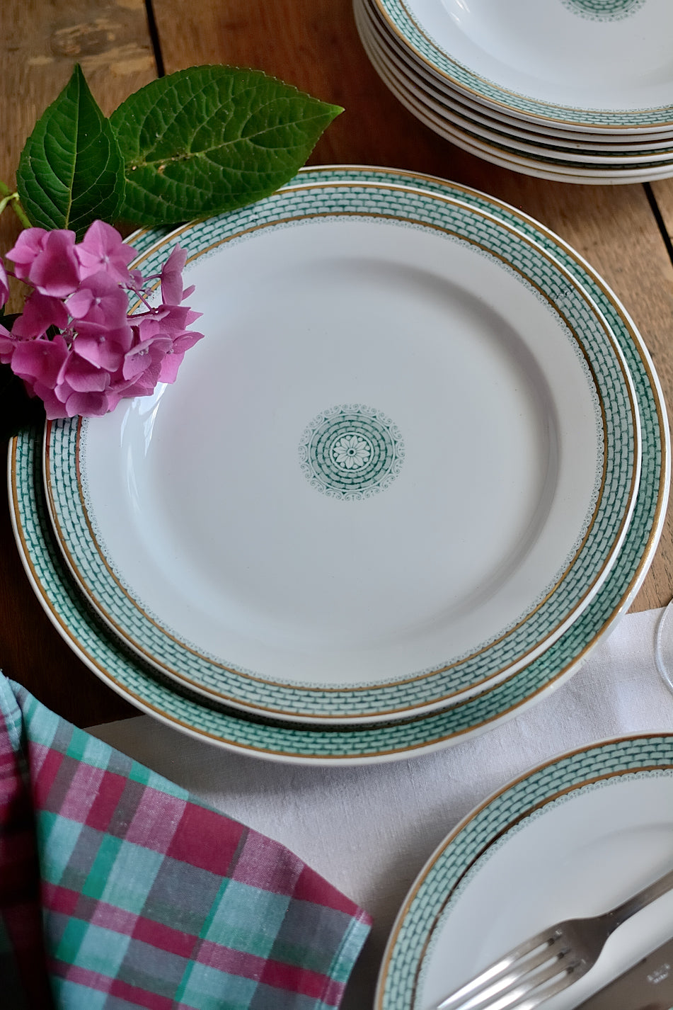 Ironstone platter, Maastricht Ceramics Company, Elvira model - 1930s