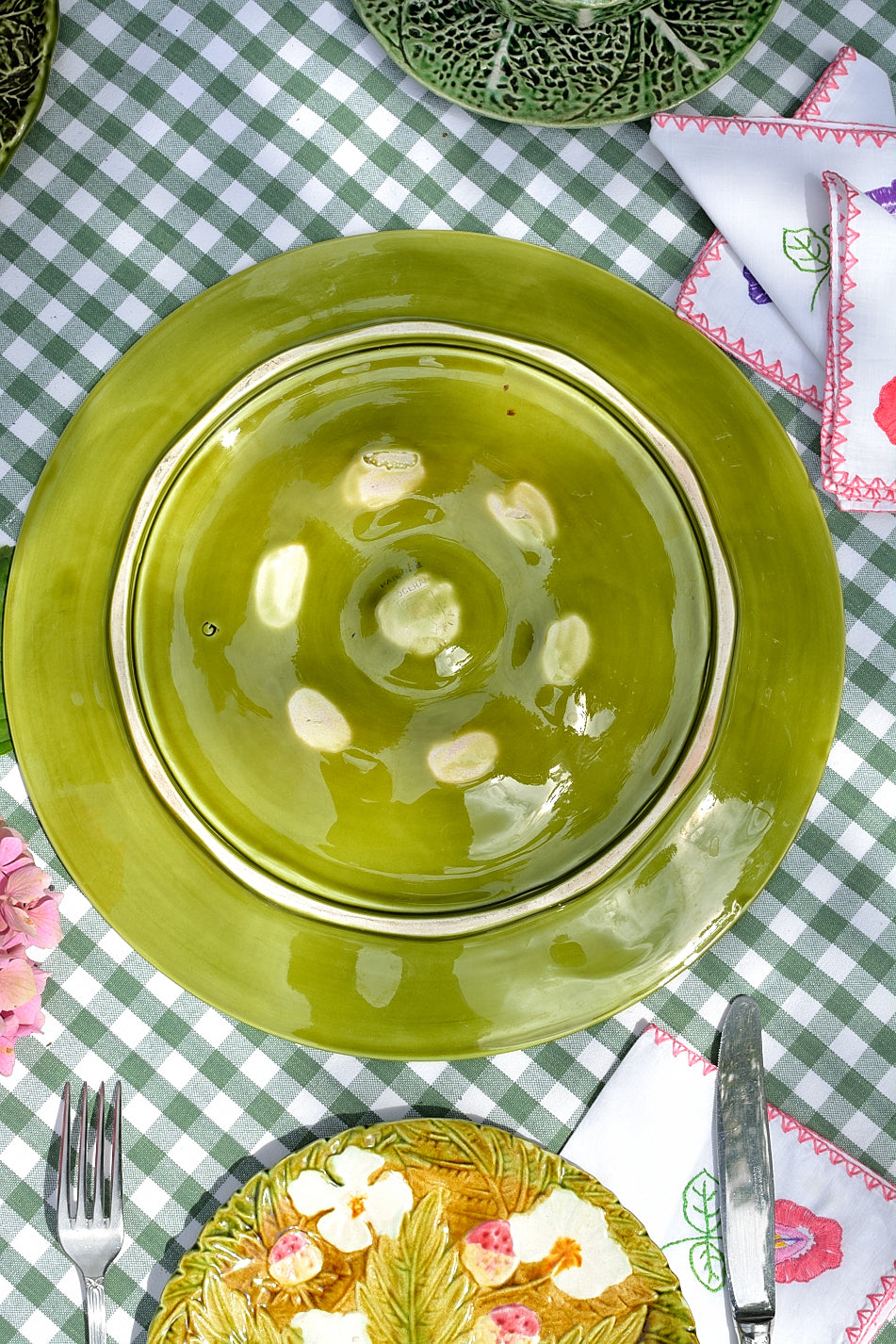 Grand plat à crustacés