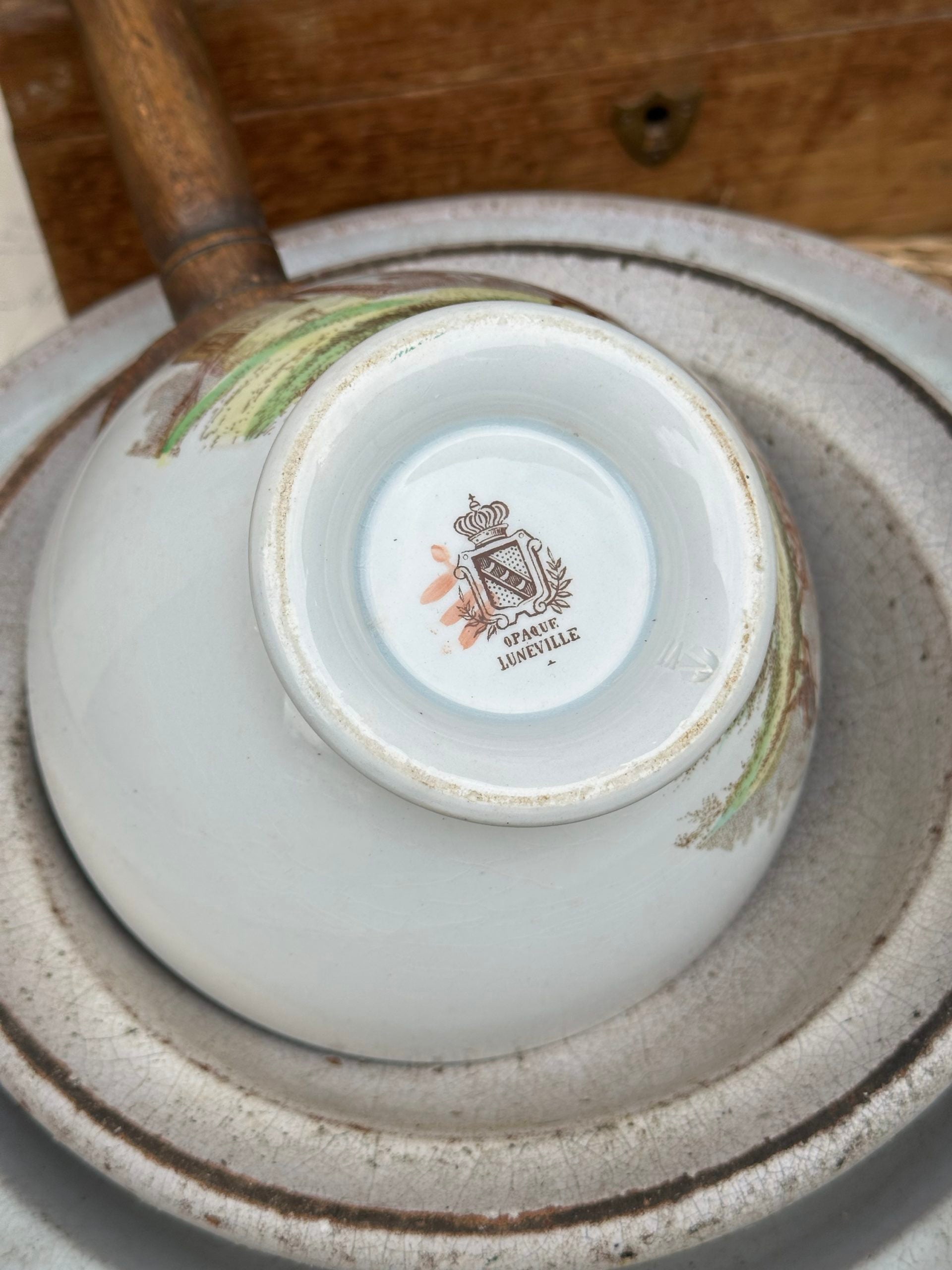 Bol polychrome Lunéville